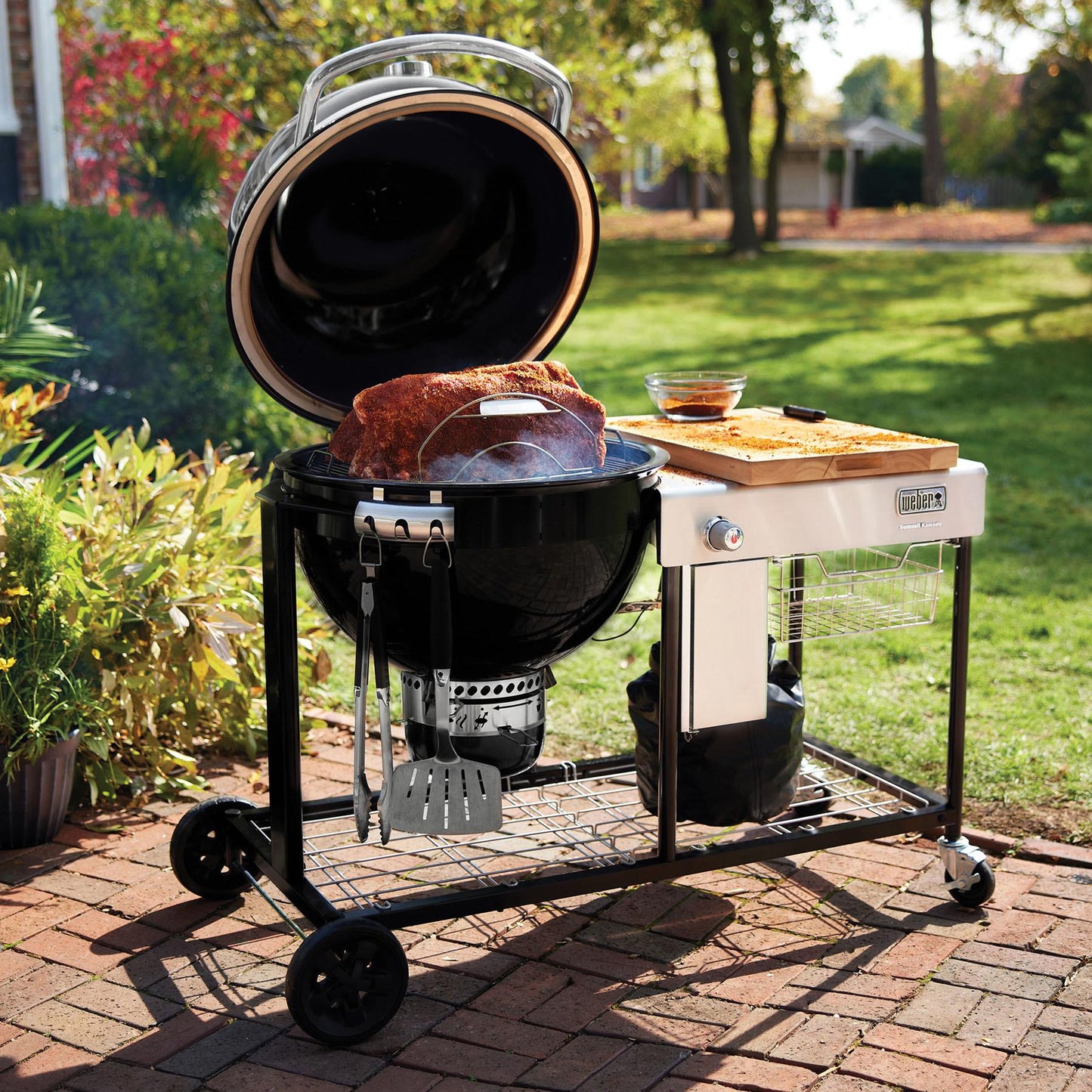 WEBER 18501101 Weber Summit Kamado S6 Charcoal Grill - 24 Inch Black