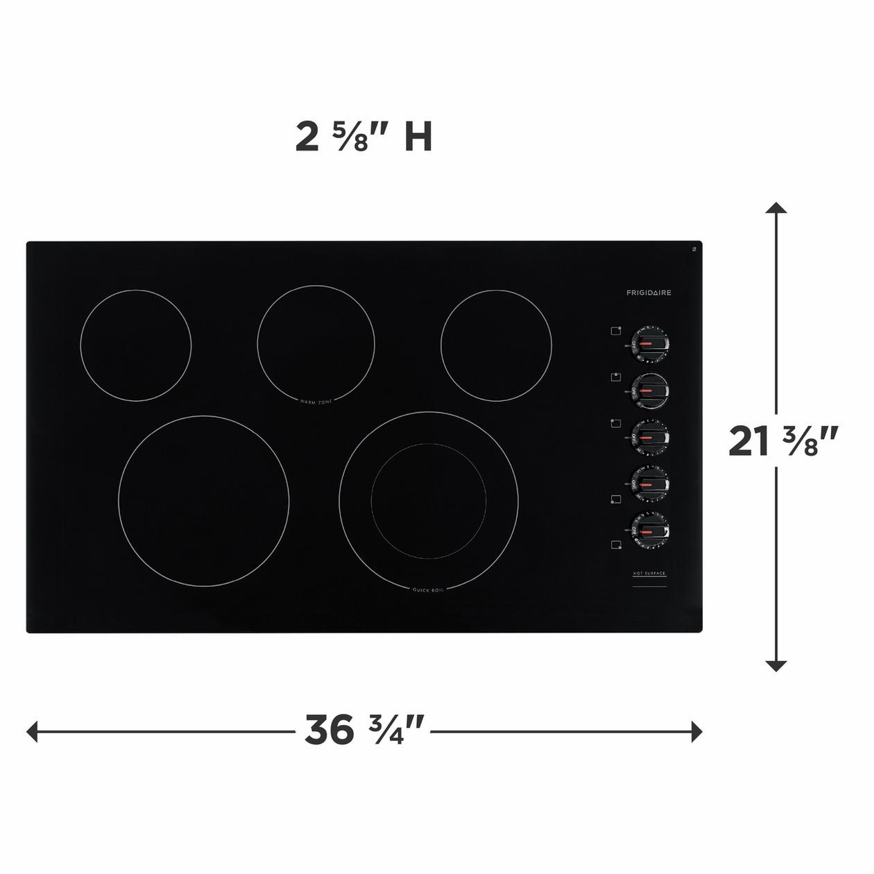 FRIGIDAIRE FFEC3625UB Frigidaire 36'' Electric Cooktop