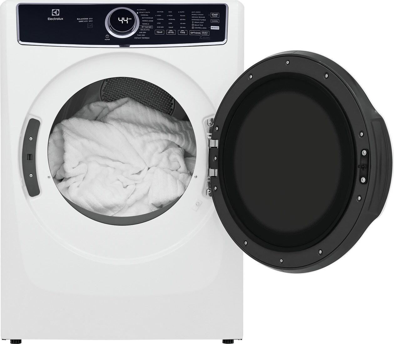 ELECTROLUX ELFE7637AW Electrolux Electric 8.0 Cu. Ft. Front Load Dryer