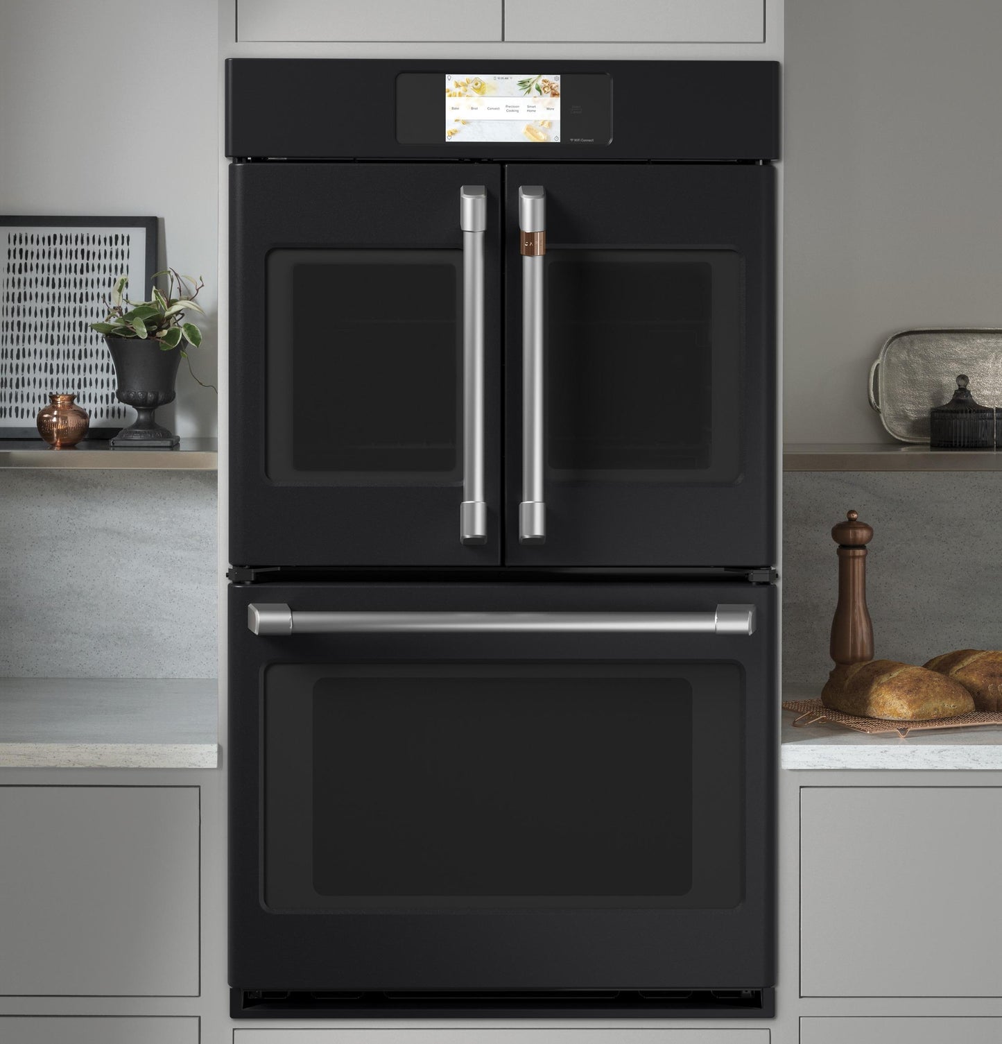 CAFE CTD90FP3ND1 Cafe Professional Series 30"" Smart Built-in Convection FRENCH...