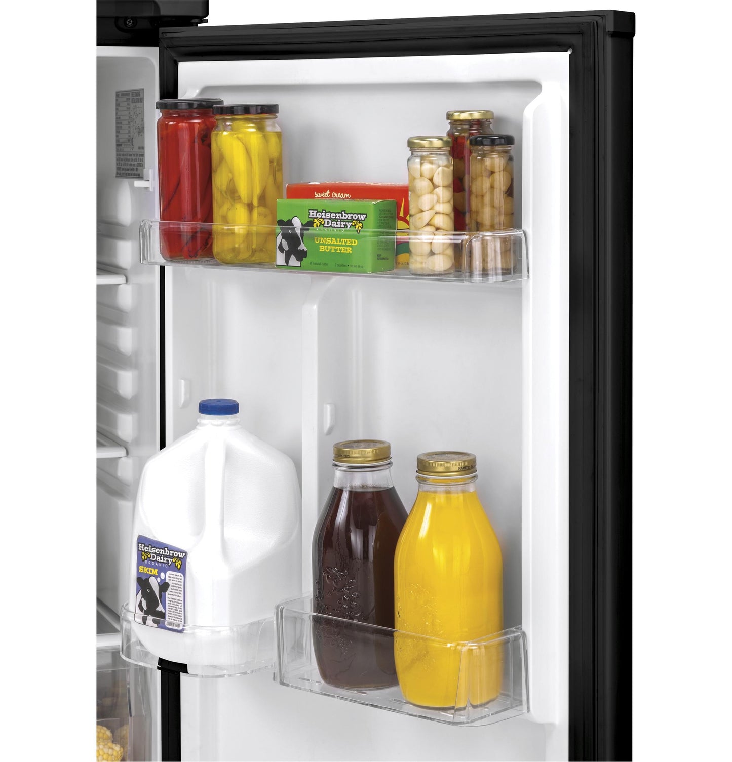 HAIER HA10TG21SB Haier 9.8 Cu. Ft. Top Mount Refrigerator - Black