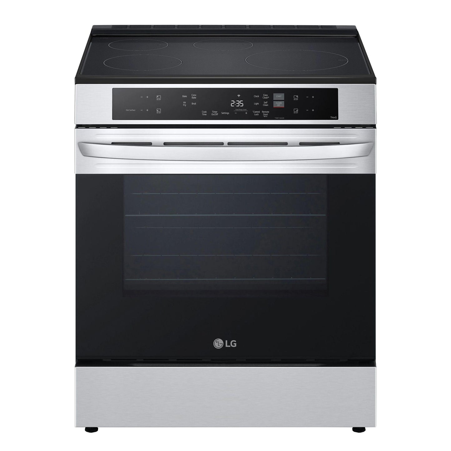 LG LSIL6332FE 6.3 Cu. Ft. Smart Induction Slide-in Range With Convection and Air Fry