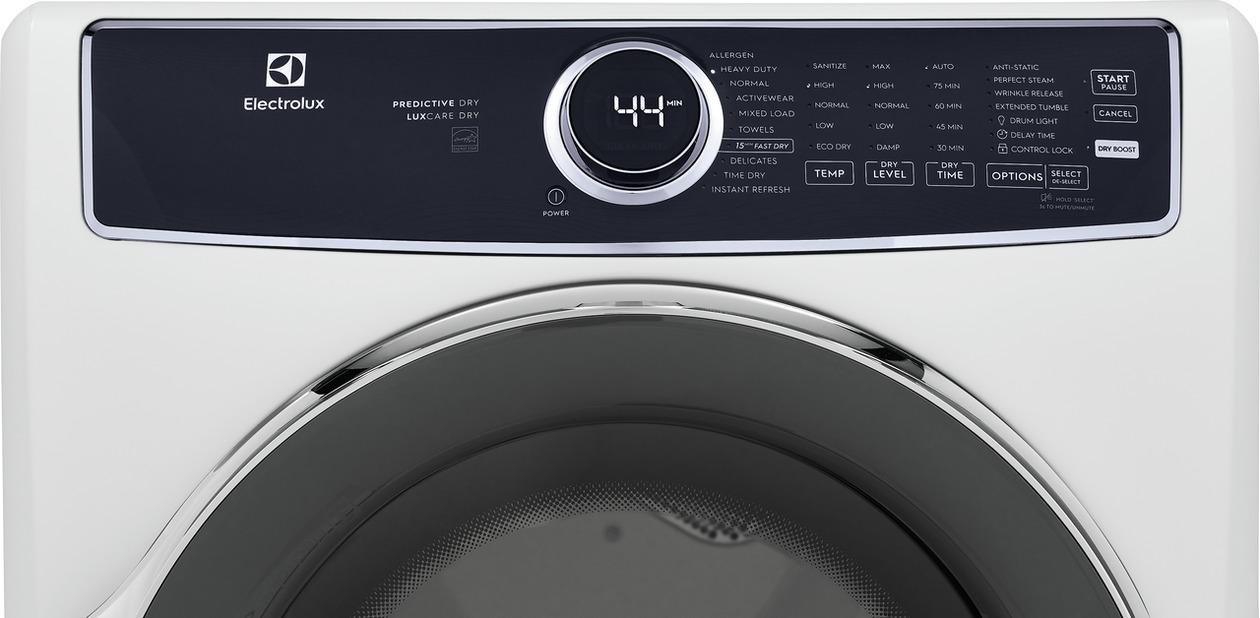 ELECTROLUX ELFG7537AW Electrolux Gas 8.0 Cu. Ft. Front Load Dryer