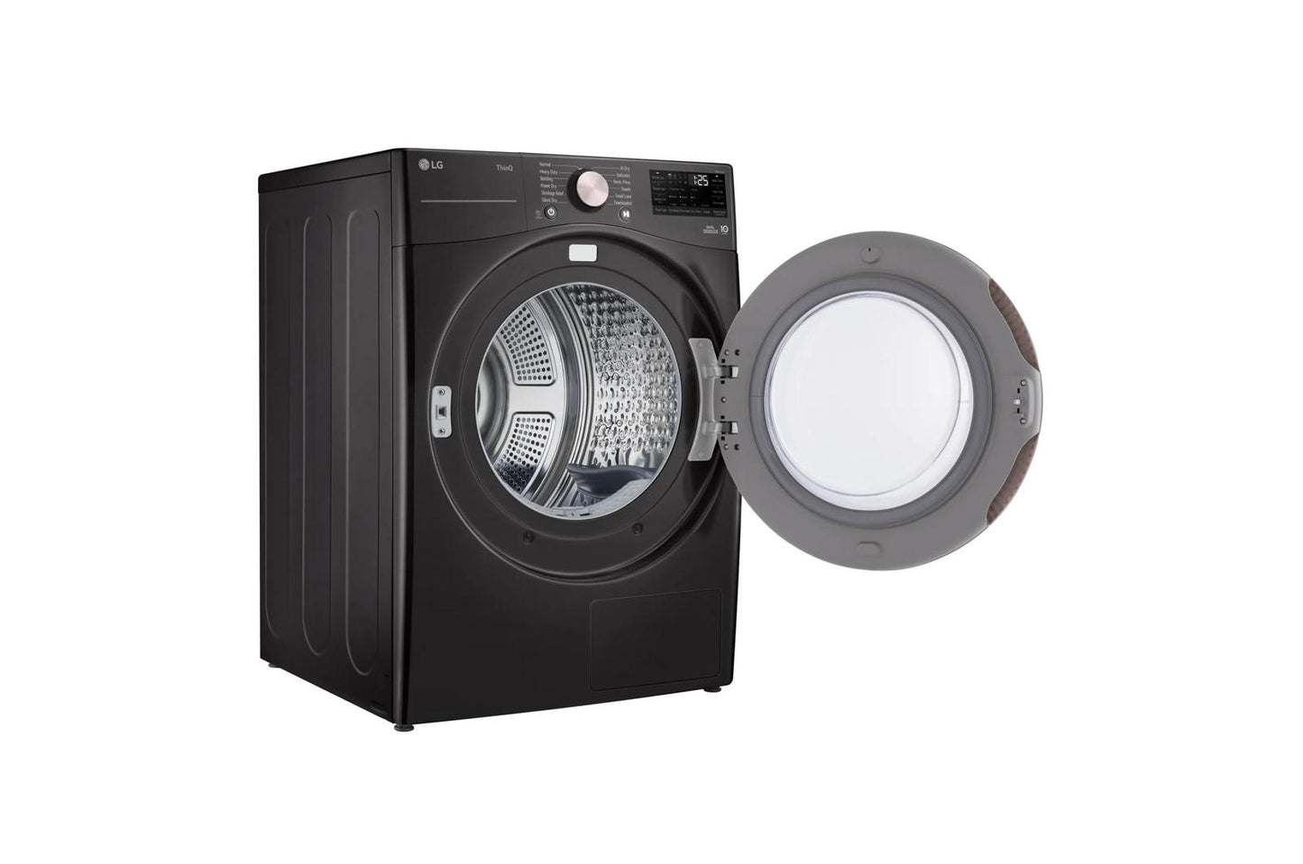 LG DLHC4002B 7.8 Cu. Ft. MEGA Capacity Smart Front Load Dryer With Dual INVERTER...