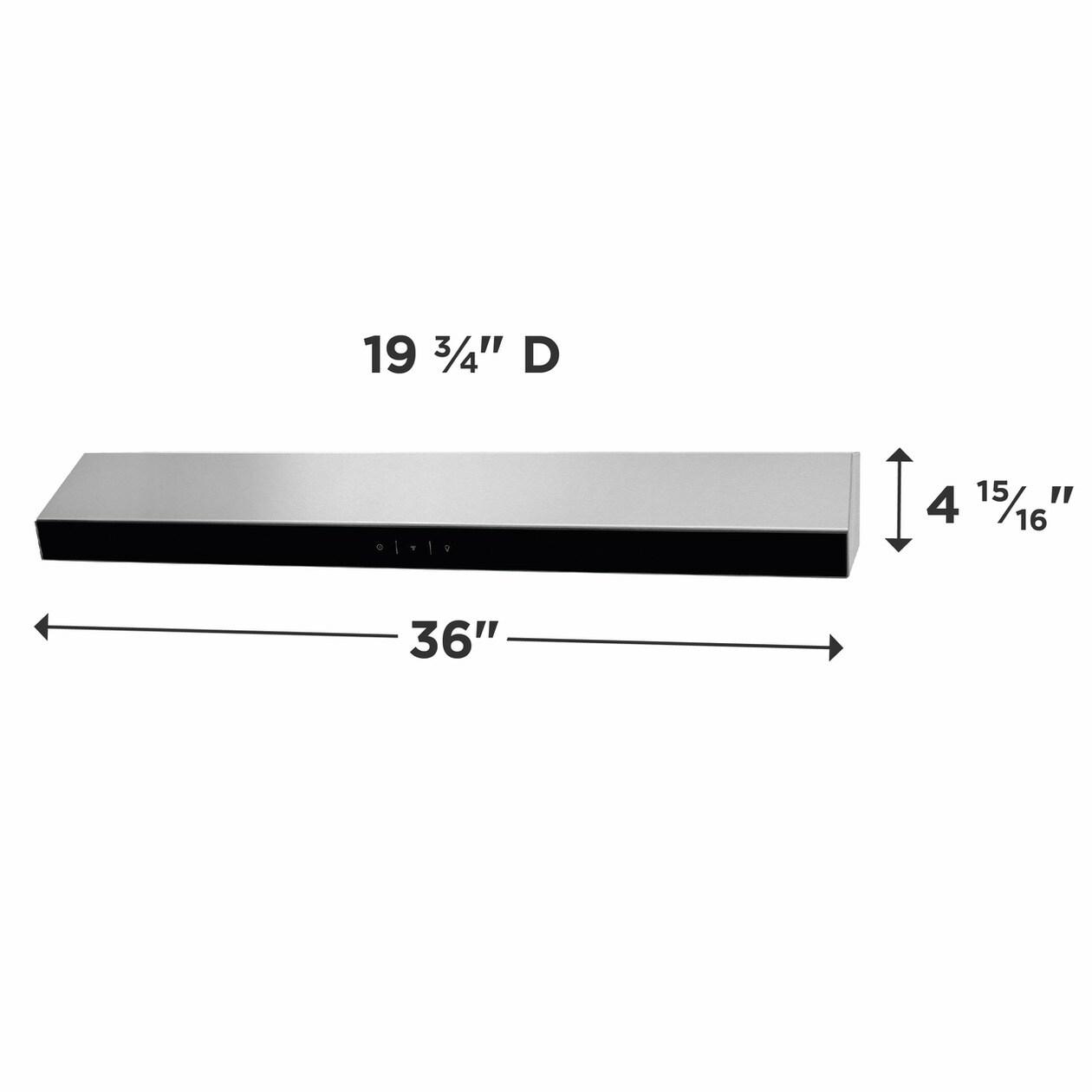 FRIGIDAIRE FCVW3662AS Frigidaire Undercabinet 36"" Ventilation Hood