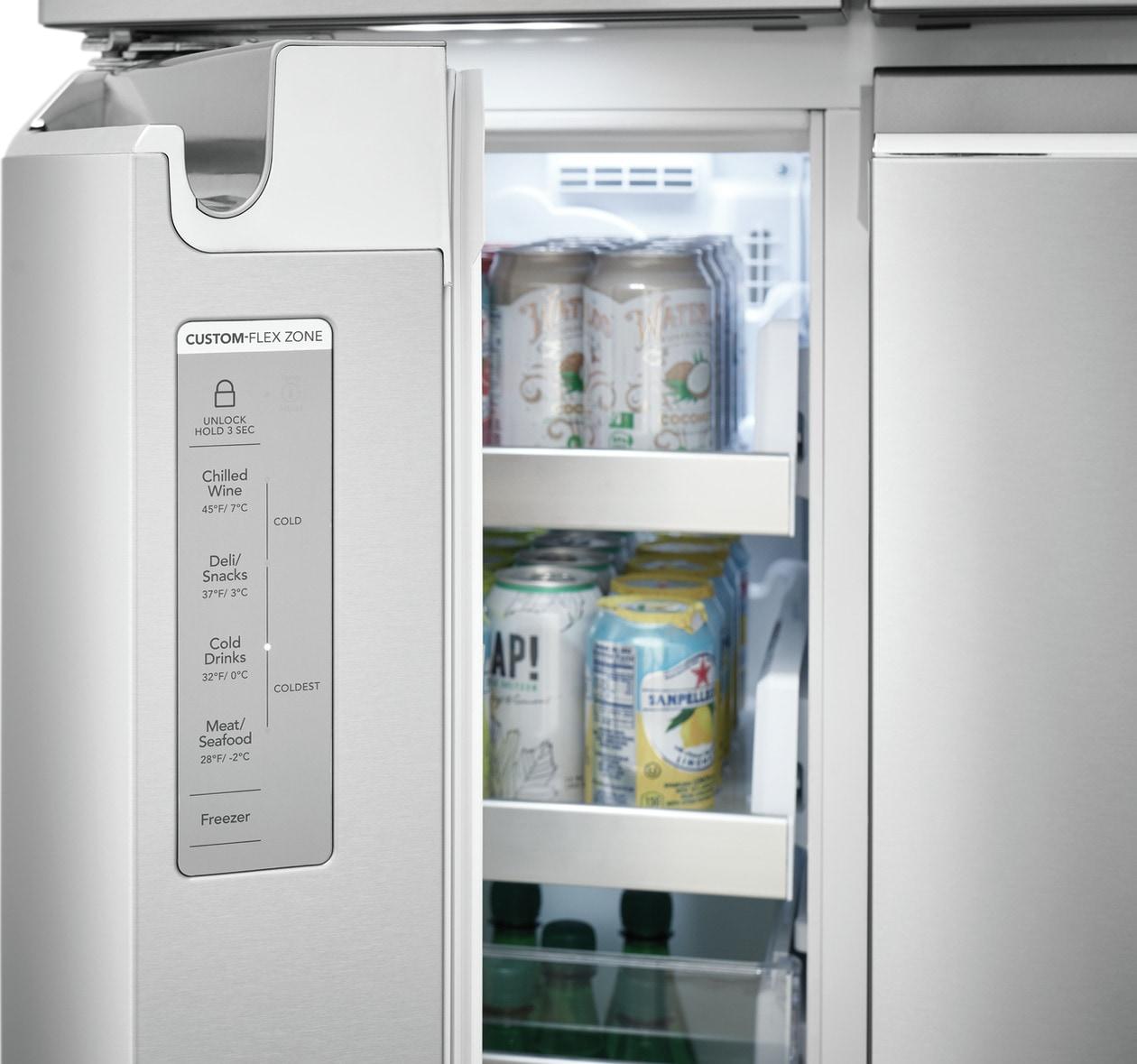 FRIGIDAIRE GRQC2255BF Frigidaire Gallery 21.5 Cu. Ft. Counter-depth 4-door Refrigerator