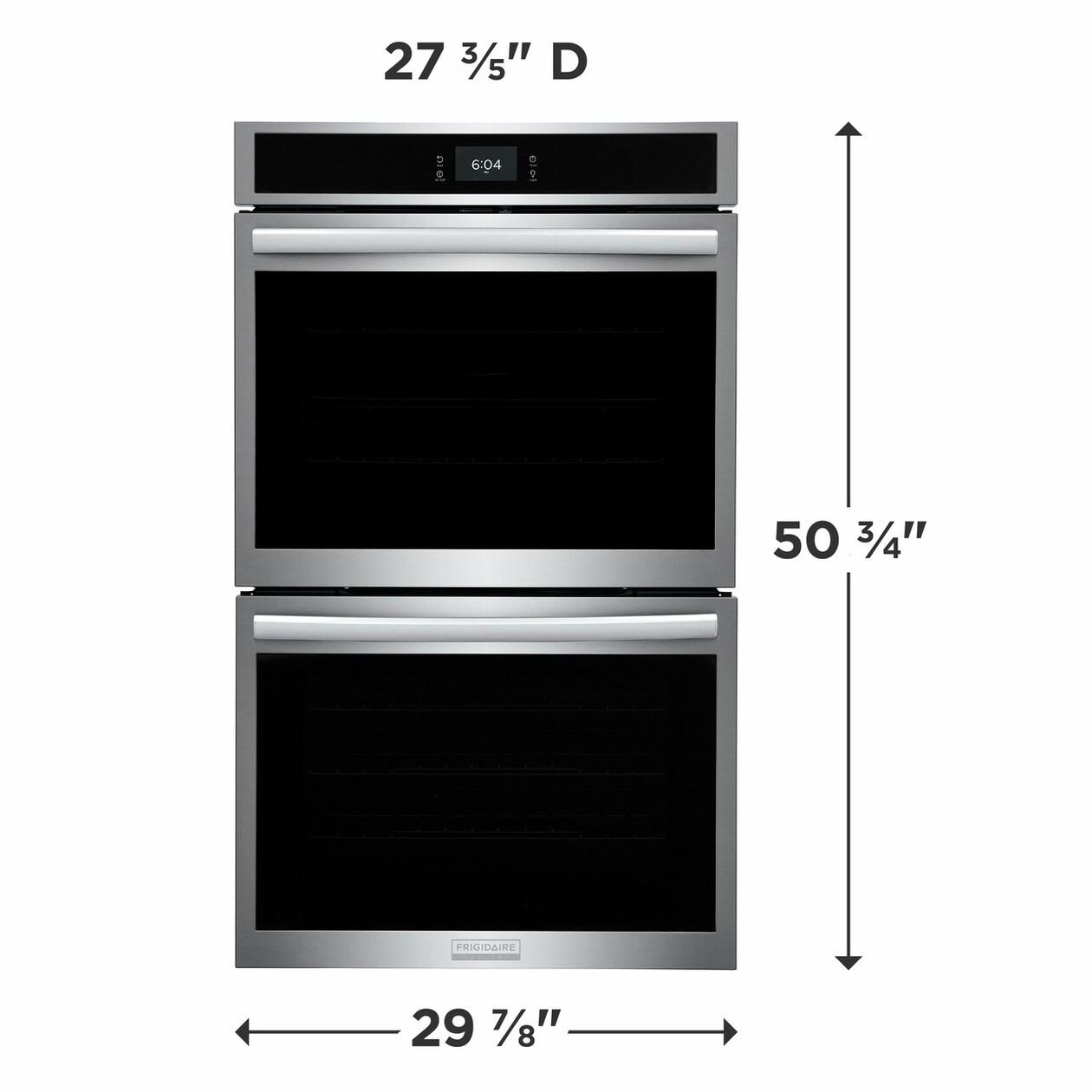 FRIGIDAIRE GCWD3067AF Frigidaire Gallery 30'' Double Electric Wall Oven With Total CONVEC...