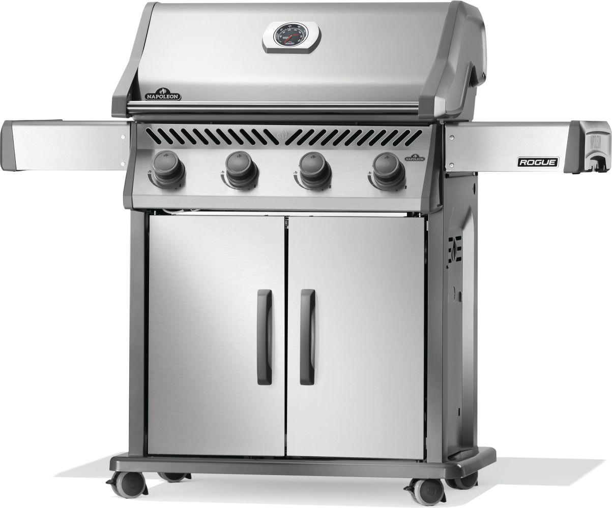 NAPOLEON BBQ R525PSS2 Napoleon BBQ Rogue 525 Gas Grill , Propane, Stainless Steel