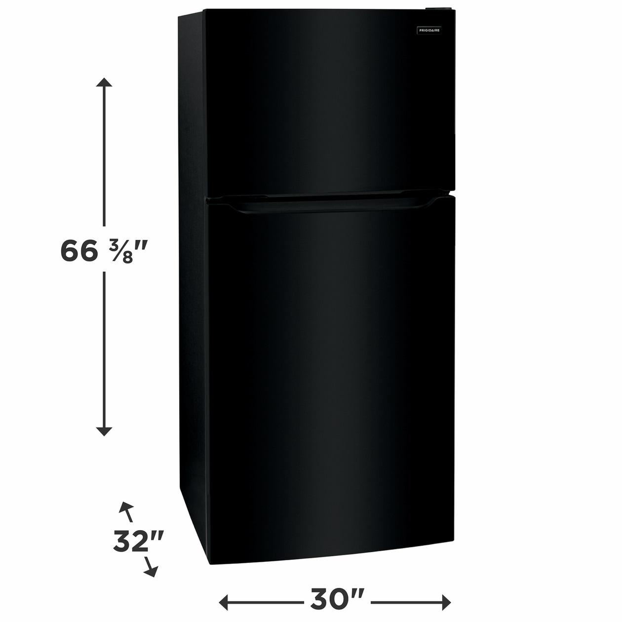 FRIGIDAIRE FFHT2045VB Frigidaire 20.0 Cu. Ft. Top Freezer Refrigerator