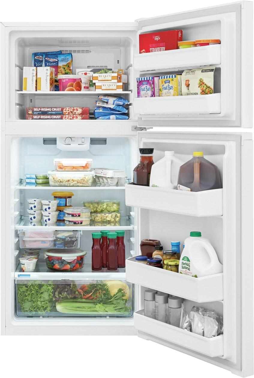 FRIGIDAIRE FFTR1425VW 13.9 Cu. Ft. Top Freezer Refrigerator