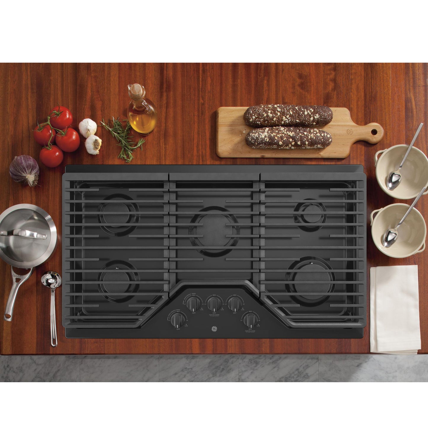 GE APPLIANCES JGP5036DLBB Ge 36"" Built-in Gas Cooktop