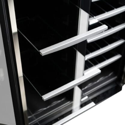 SILHOUETTE SBC051D1BSS Silhouette Emmental 24"" French Door Beverage Center
