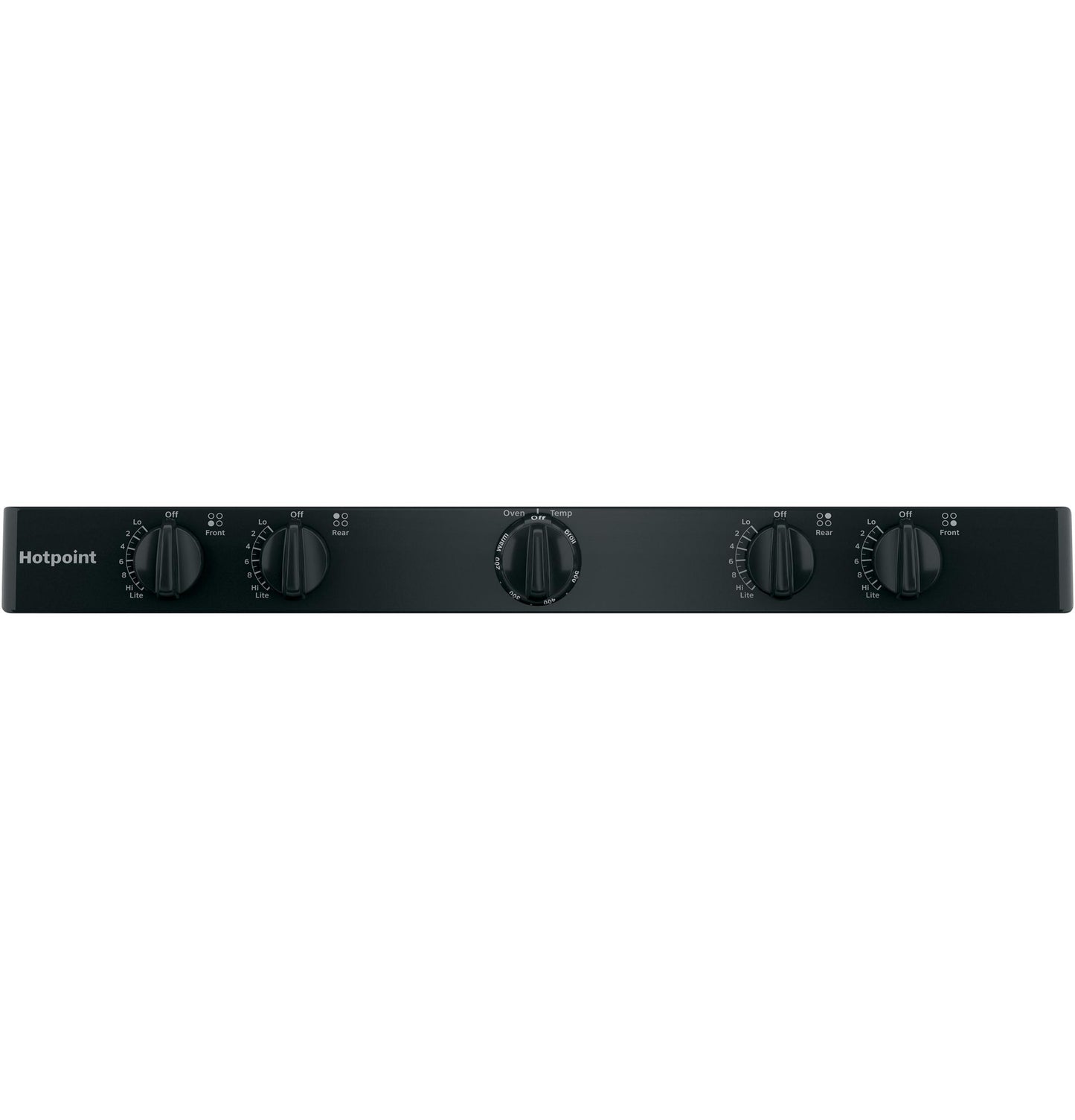HOTPOINT RGBS300DMBB Hotpoint 30"" Free-standing Gas Range