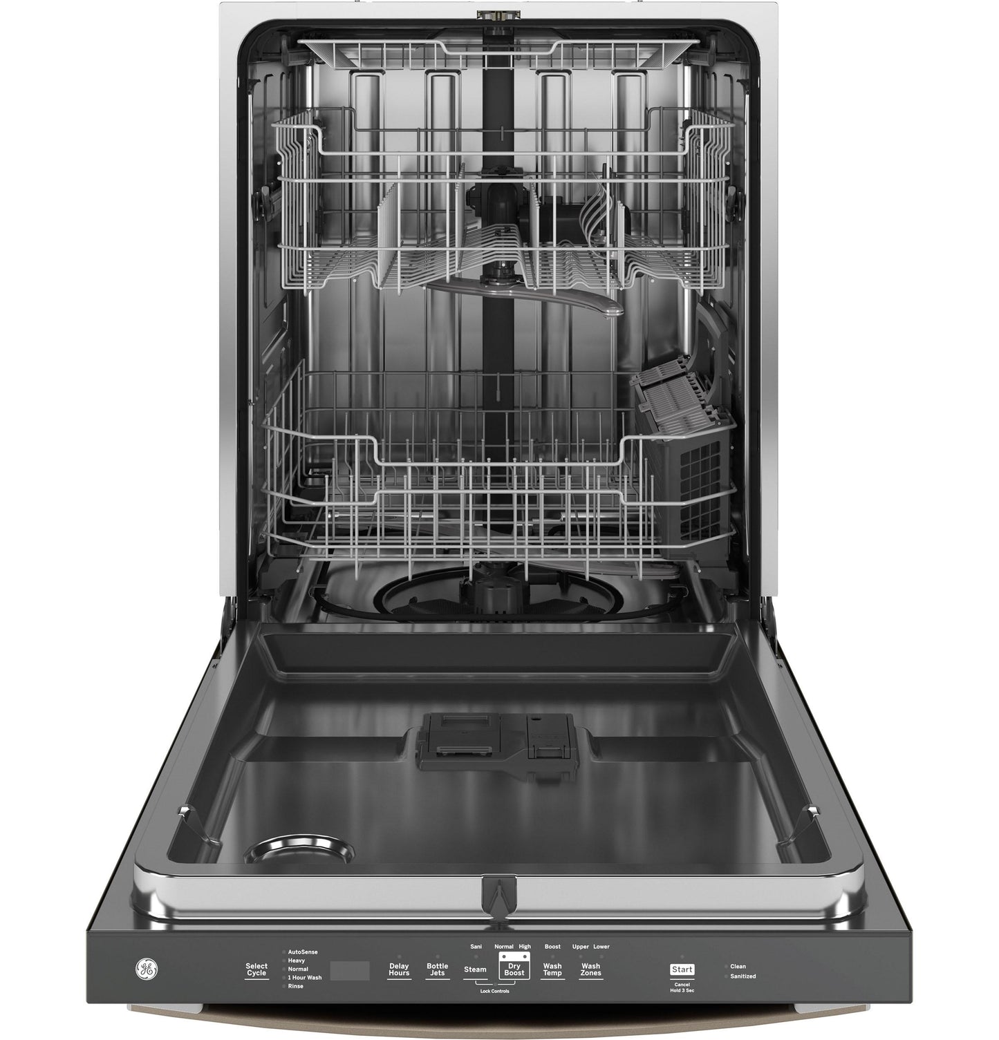 GE APPLIANCES GDT650SMVES Ge Fingerprint Resistant Top Control With Stainless Steel INTERI...