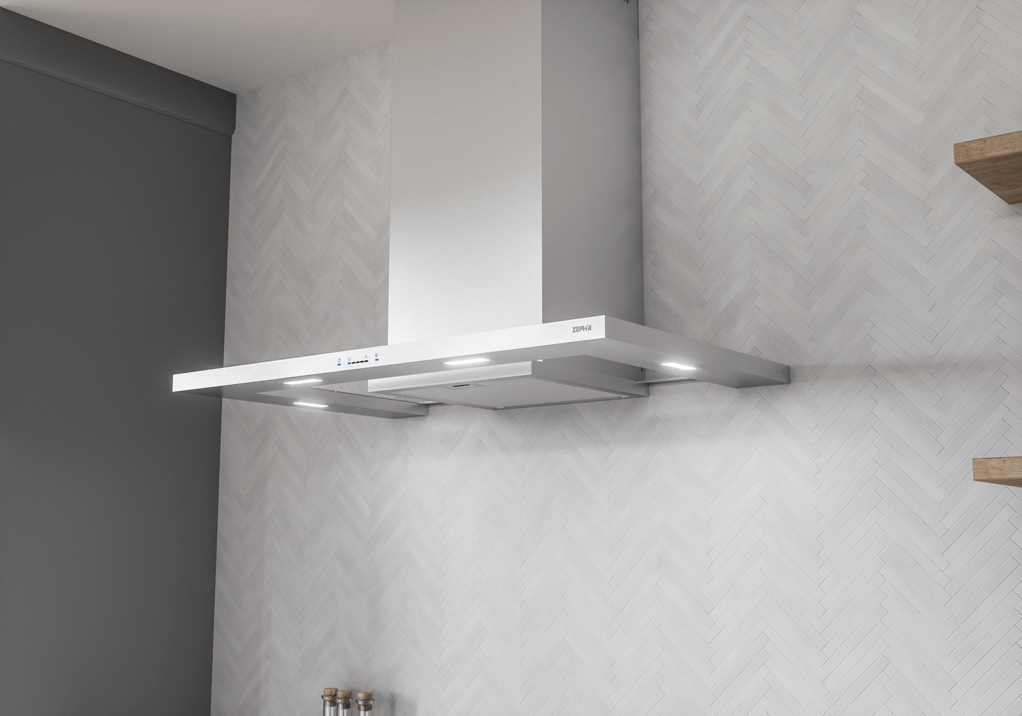 ZEPHYR ZMOM90BS Zephyr 36"" Modena Wall