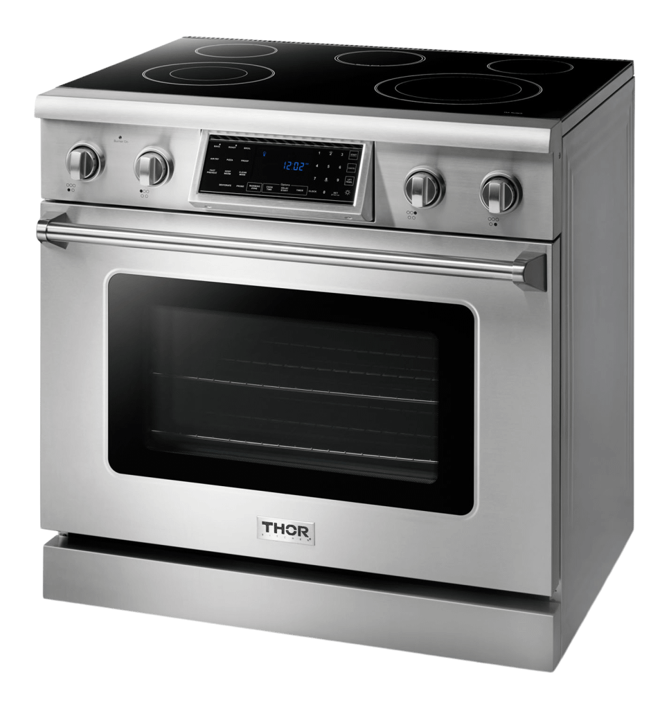 THOR KITCHEN TRE3601 Thor Kitchen 36 Inch Tilt Panel Professional Electric Range