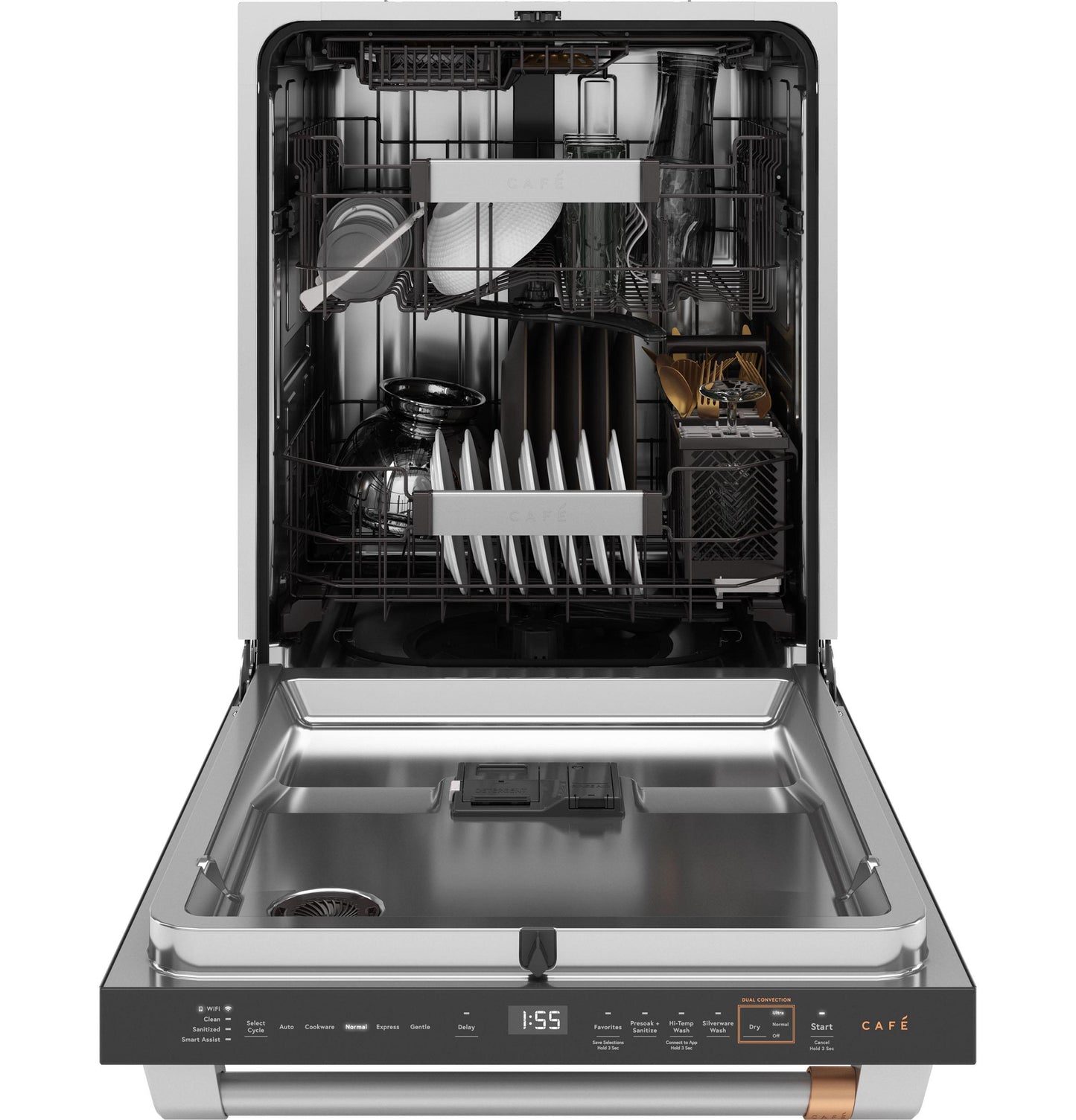CAFE CDT888P3VD1 Cafe Customfit Energy Star Stainless Interior Smart DISHW...