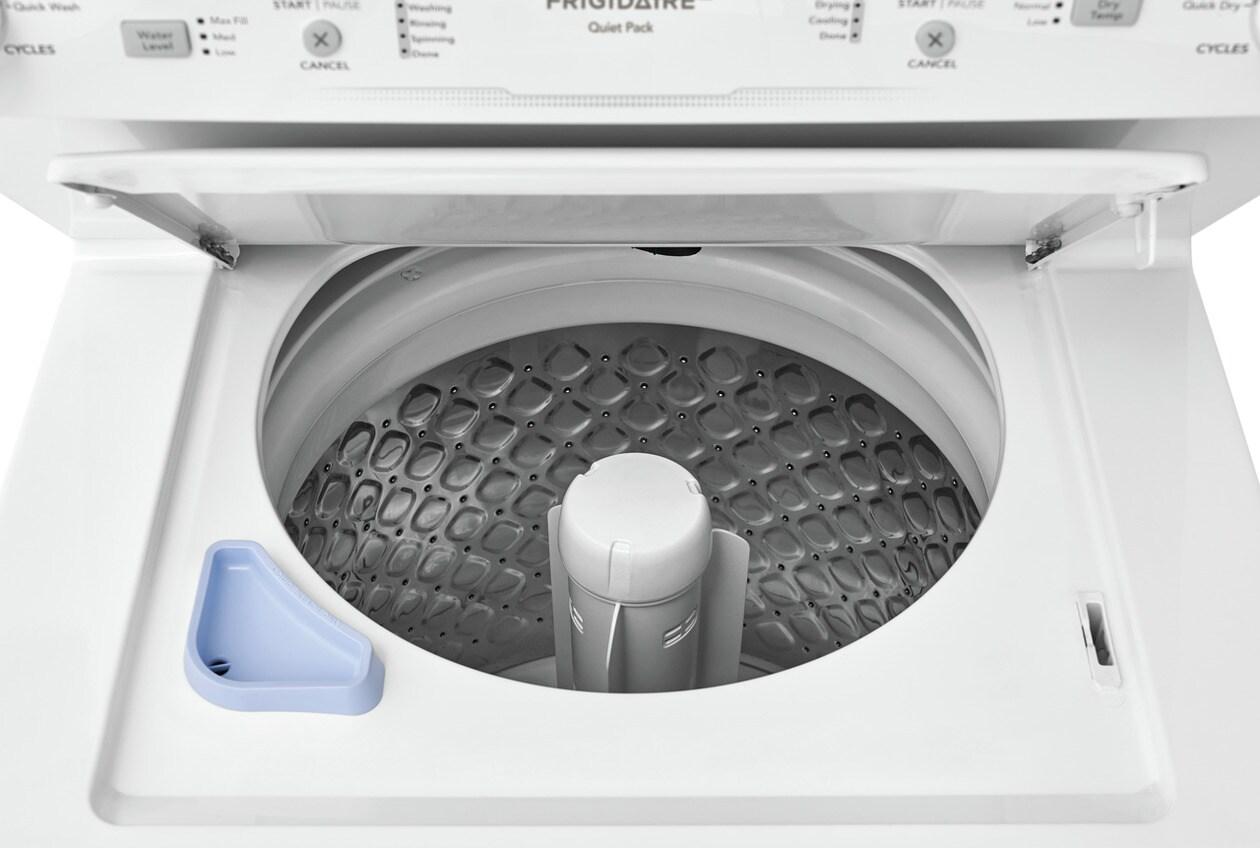 FRIGIDAIRE FLCG7522AW Frigidaire Gas Washer/dryer Laundry Center - 3.9 Cu. Ft Washer and ...