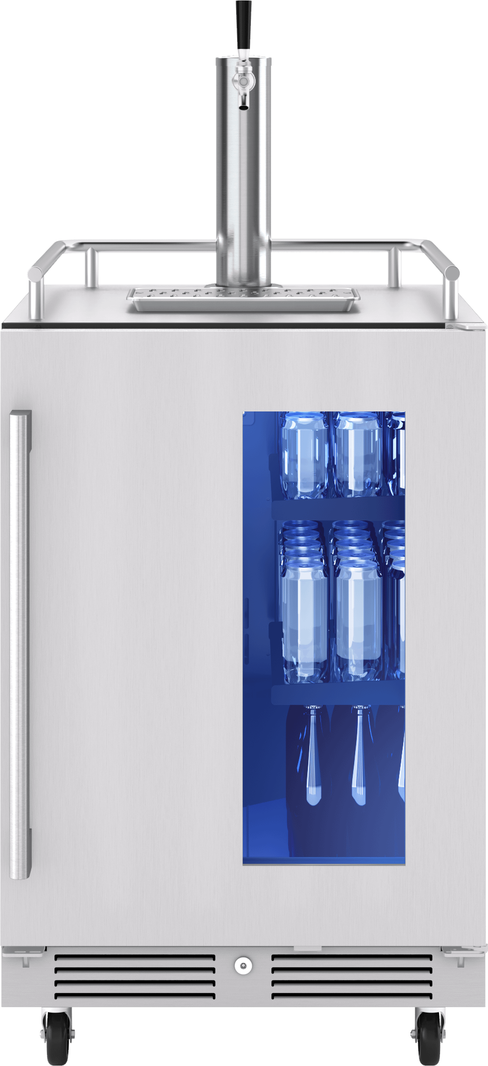 ZEPHYR PRKB24C01AG Zephyr 24"" Kegerator & Beverage Cooler