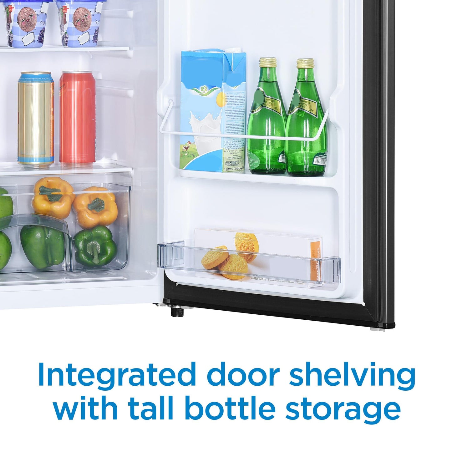 DANBY DCR033B2SLM Danby Diplomat Stainless Steel Look 3.3 Cu Ft Compact Refrigerator