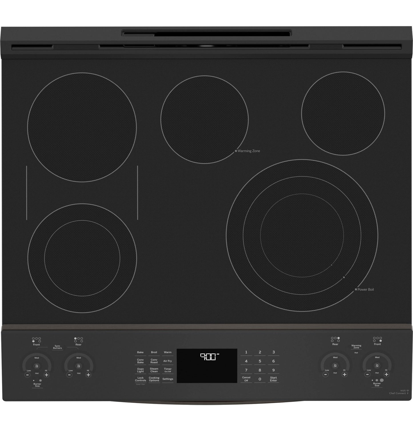 GE APPLIANCES PSS93BPTS GE Profile 30"" Smart Slide-in Electric Convection Range