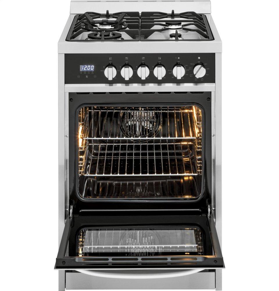 HAIER HCR2250ADS Haier 2.0 Cu. Ft Dual Fuel Freestanding Range
