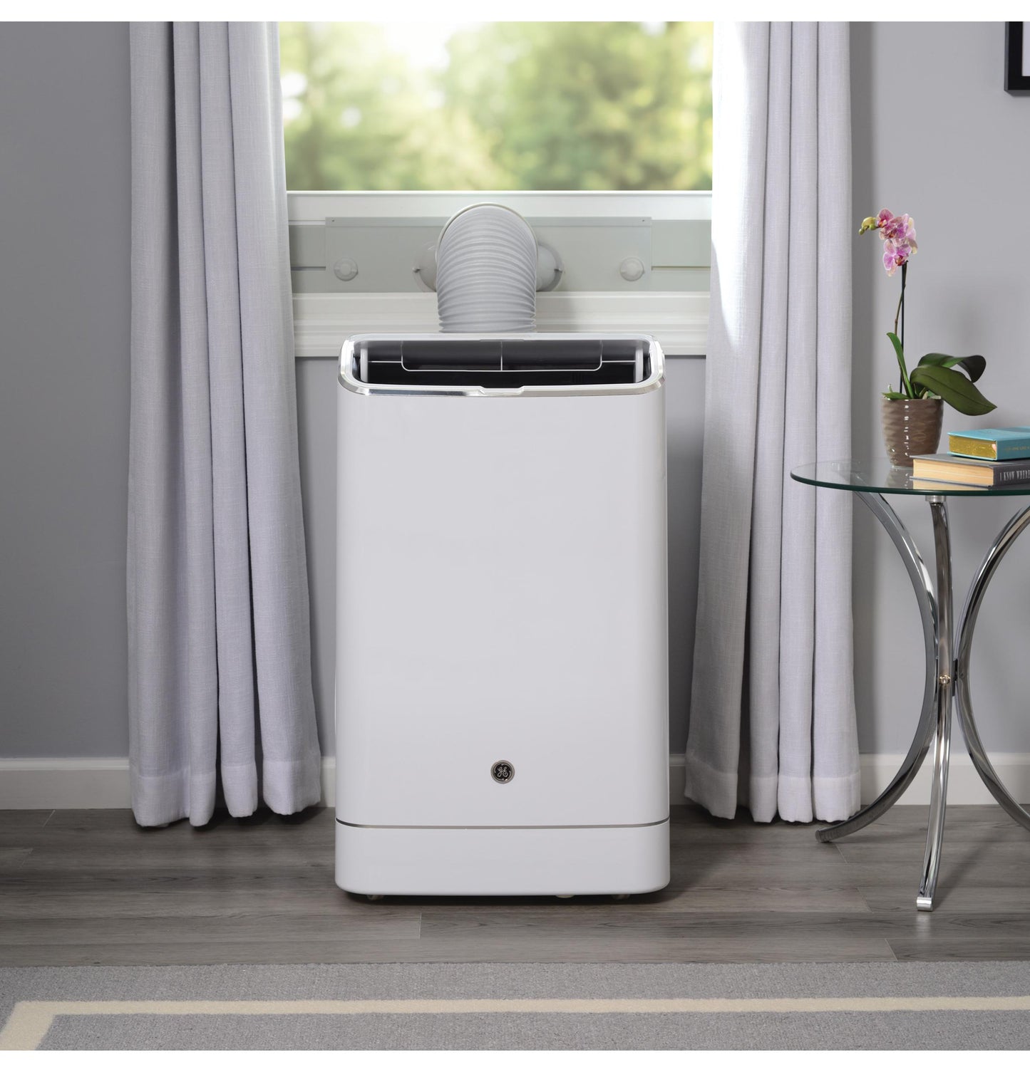 GE APPLIANCES APSA13YBMW Ge 14,000 BTU Heat/cool Portable Air Conditioner for Medium ROOM...