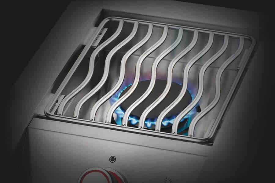 NAPOLEON BBQ BIB10RTNSS Built-in 700 Series Single Range Top Burner With Stainless Steel CO...