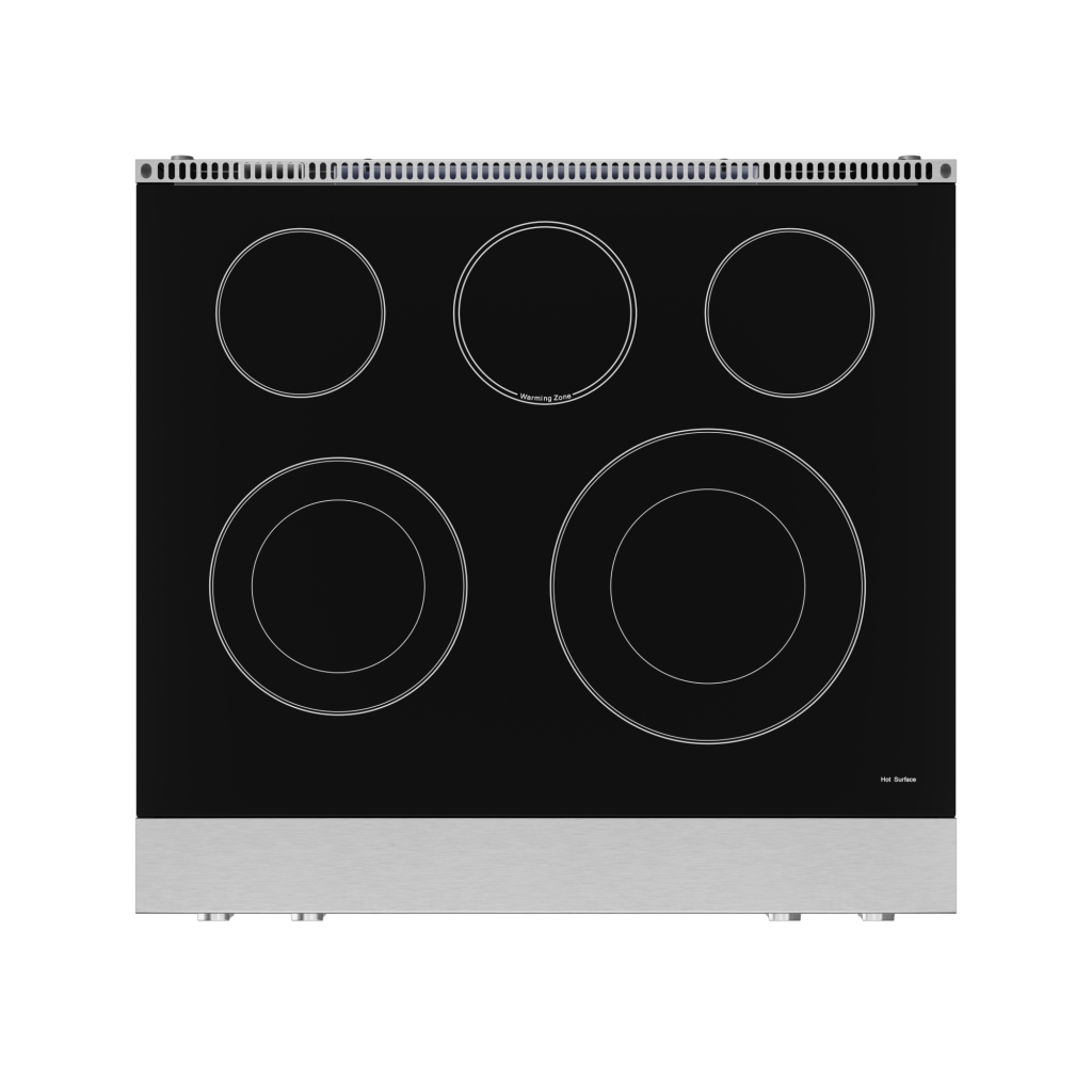 THOR KITCHEN RSE30 30 Inch Professional Electric Range With Tilt Panel Touch Control I...