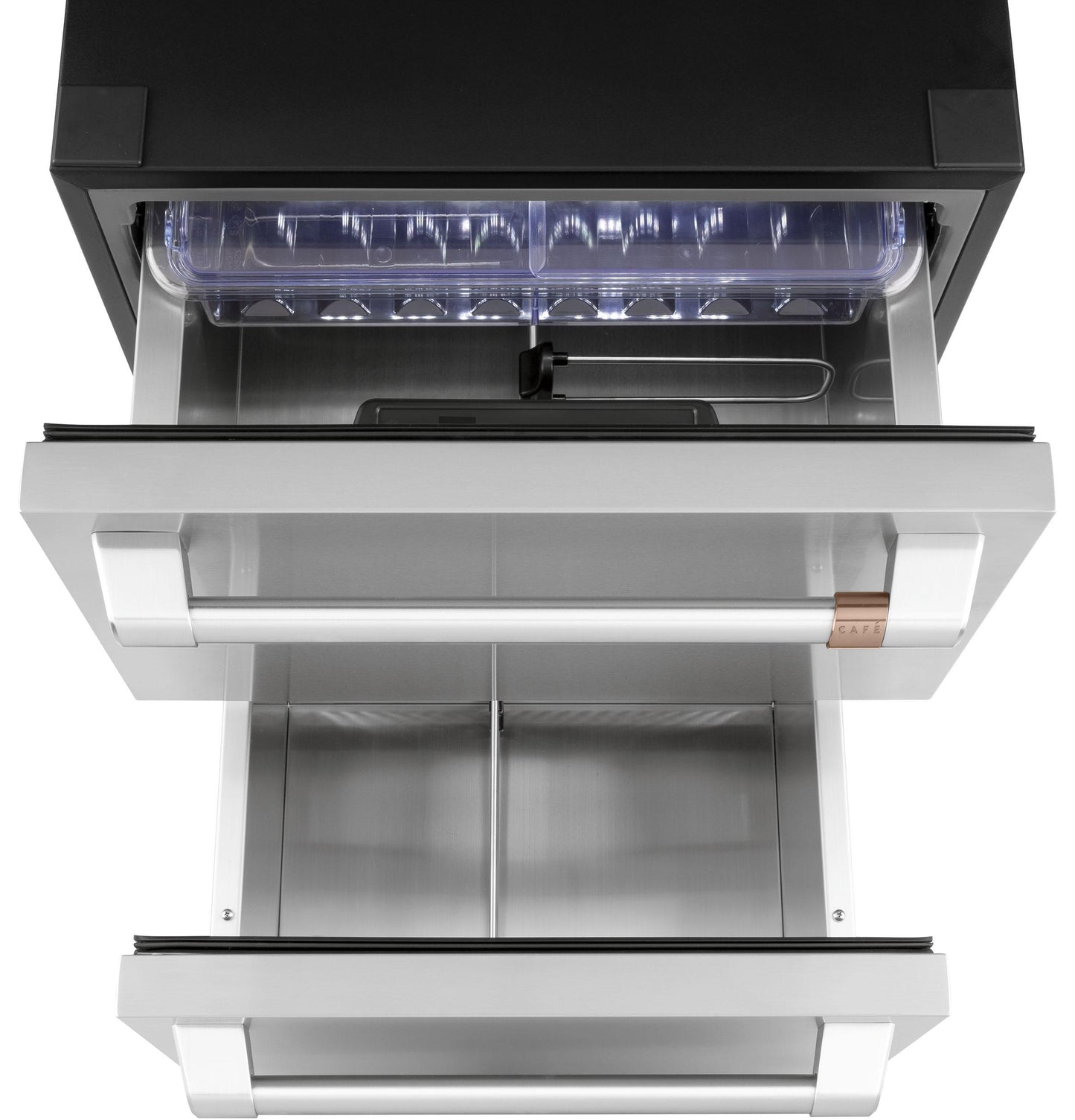 CAFE CDE06RP2NS1 Cafe Cafe 5.7 Cu. Ft. Built-in Dual-drawer Refrigerator