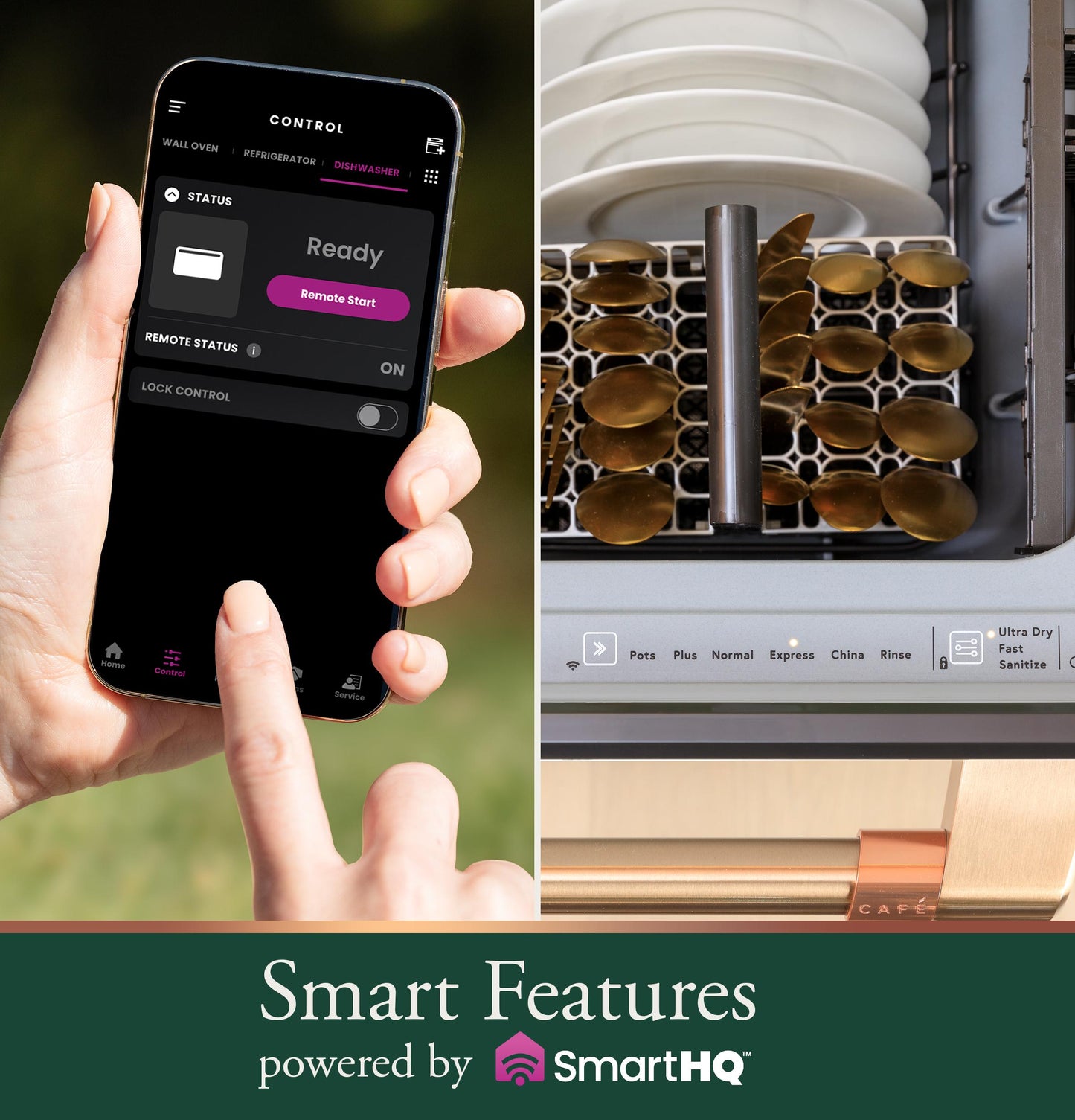 CAFE CDD220P4WW2 Cafe Cafe Energy Star Smart Single Drawer Dishwasher