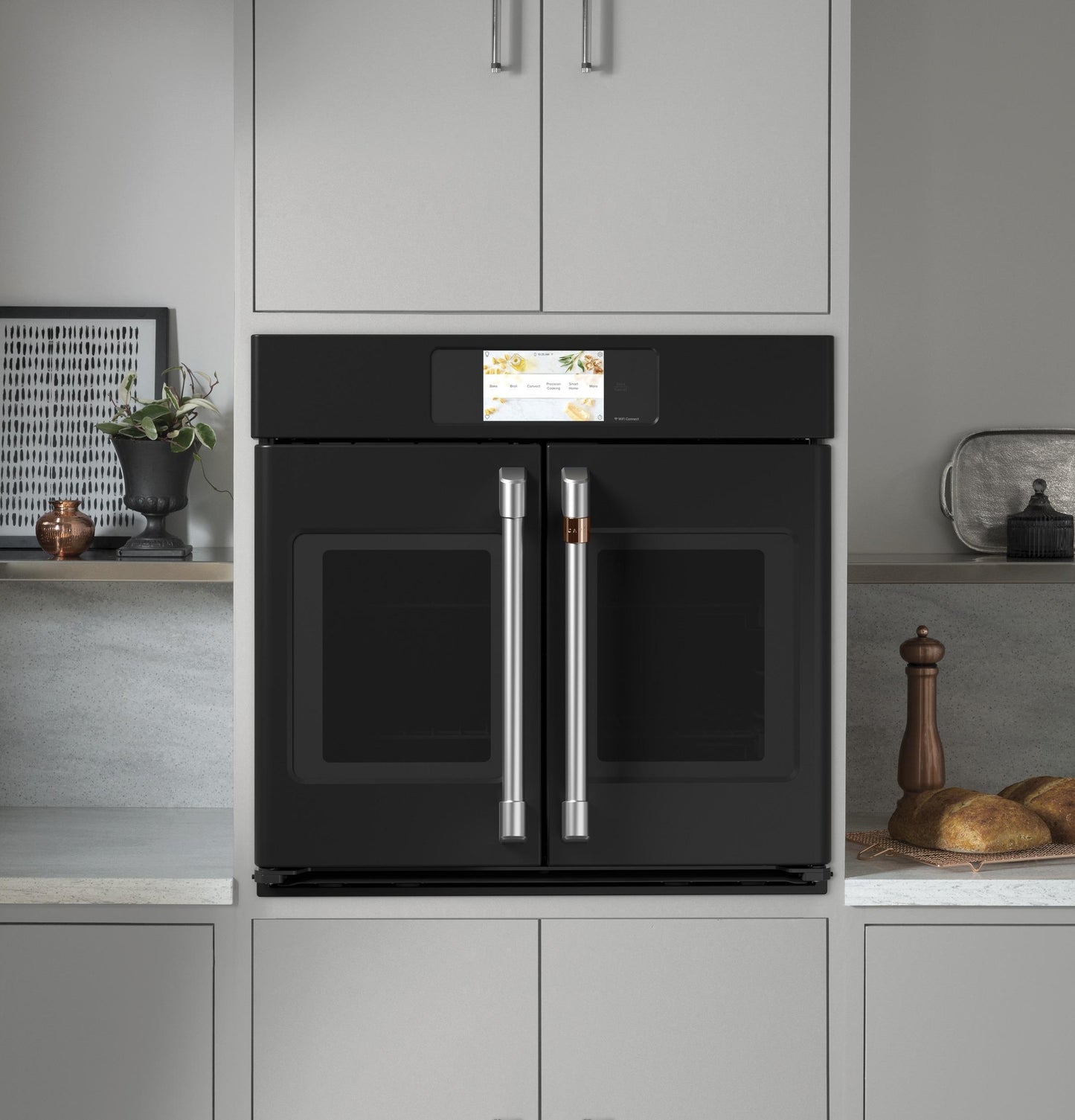 CAFE CTS90FP3ND1 Cafe Professional Series 30"" Smart Built-in Convection FRENCH...