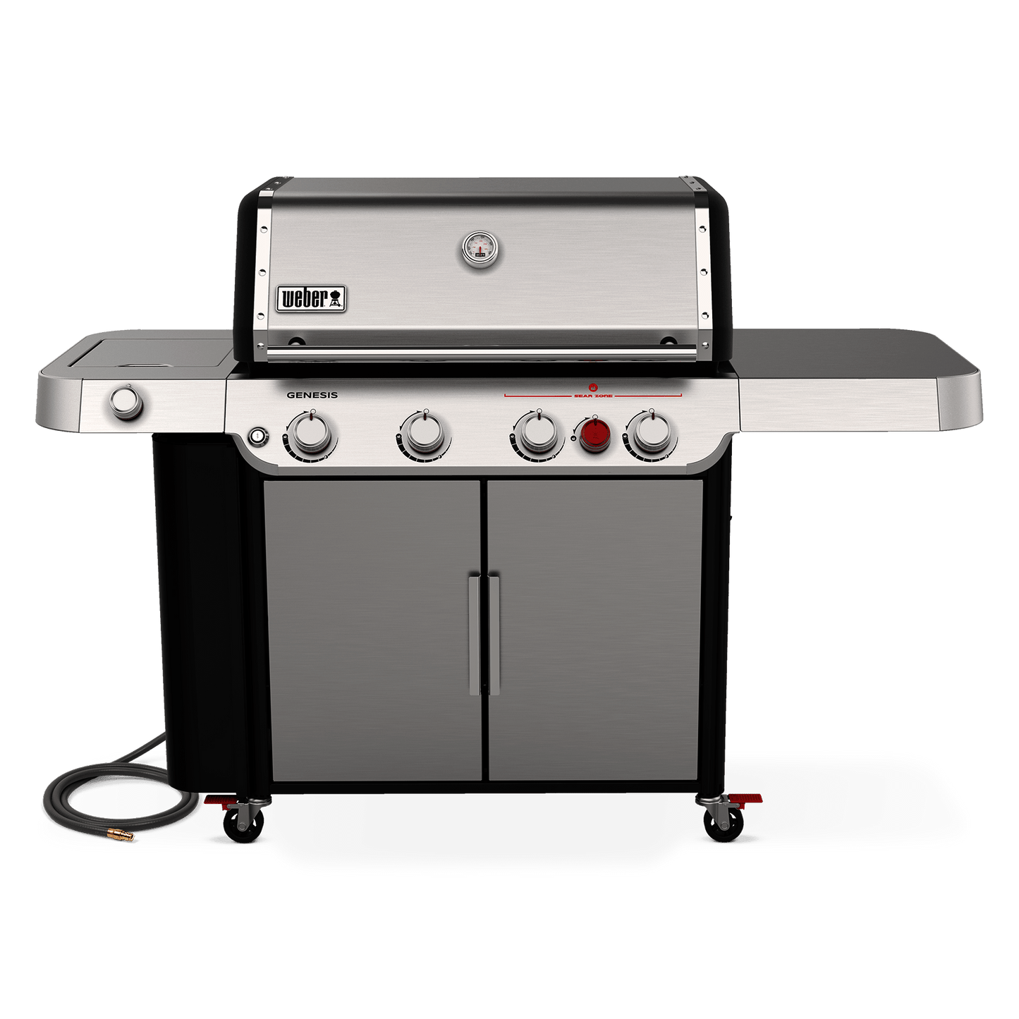 WEBER 38400001 Weber Genesis S-435 Gas Grill - Stainless Steel Natural Gas