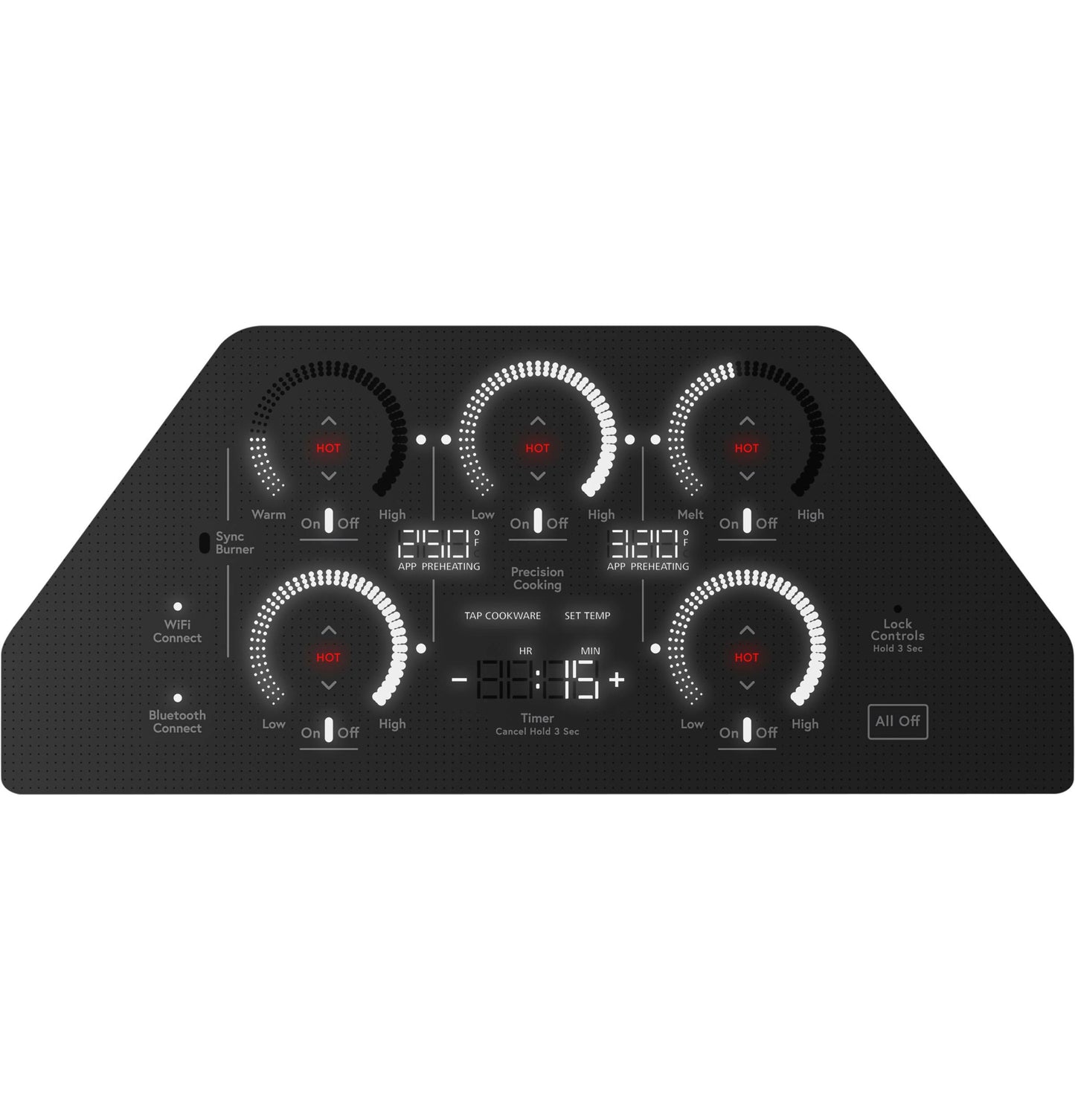 CAFE CHP90361TBB Cafe Series 36"" Built-in Touch Control Induction Cooktop
