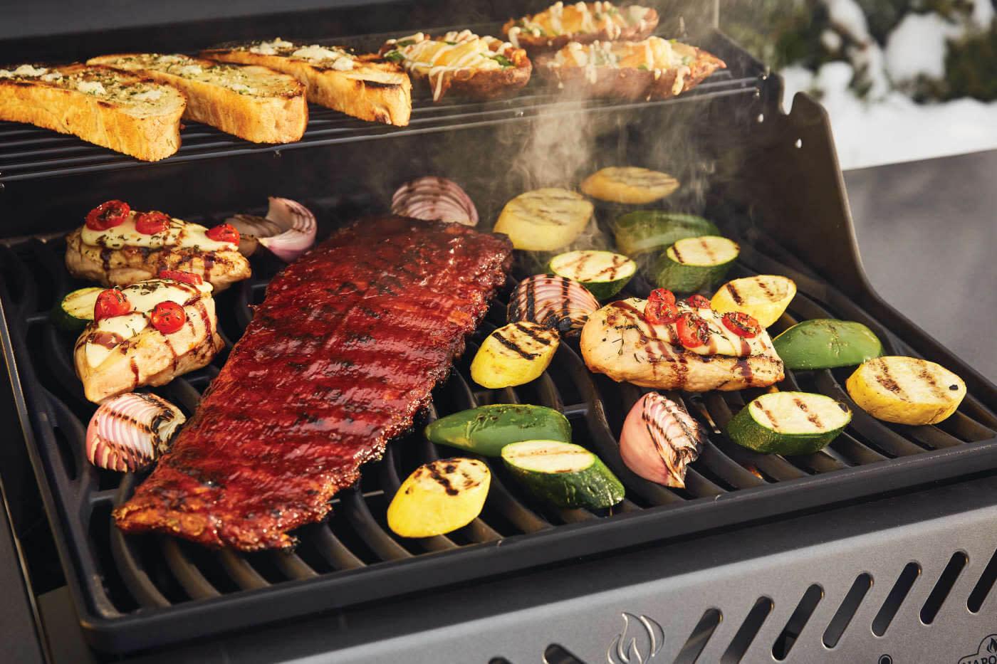 NAPOLEON BBQ F365DNGT Napoleon BBQ Freestyle 365 Gas Grill , Graphite Grey , Natural Gas