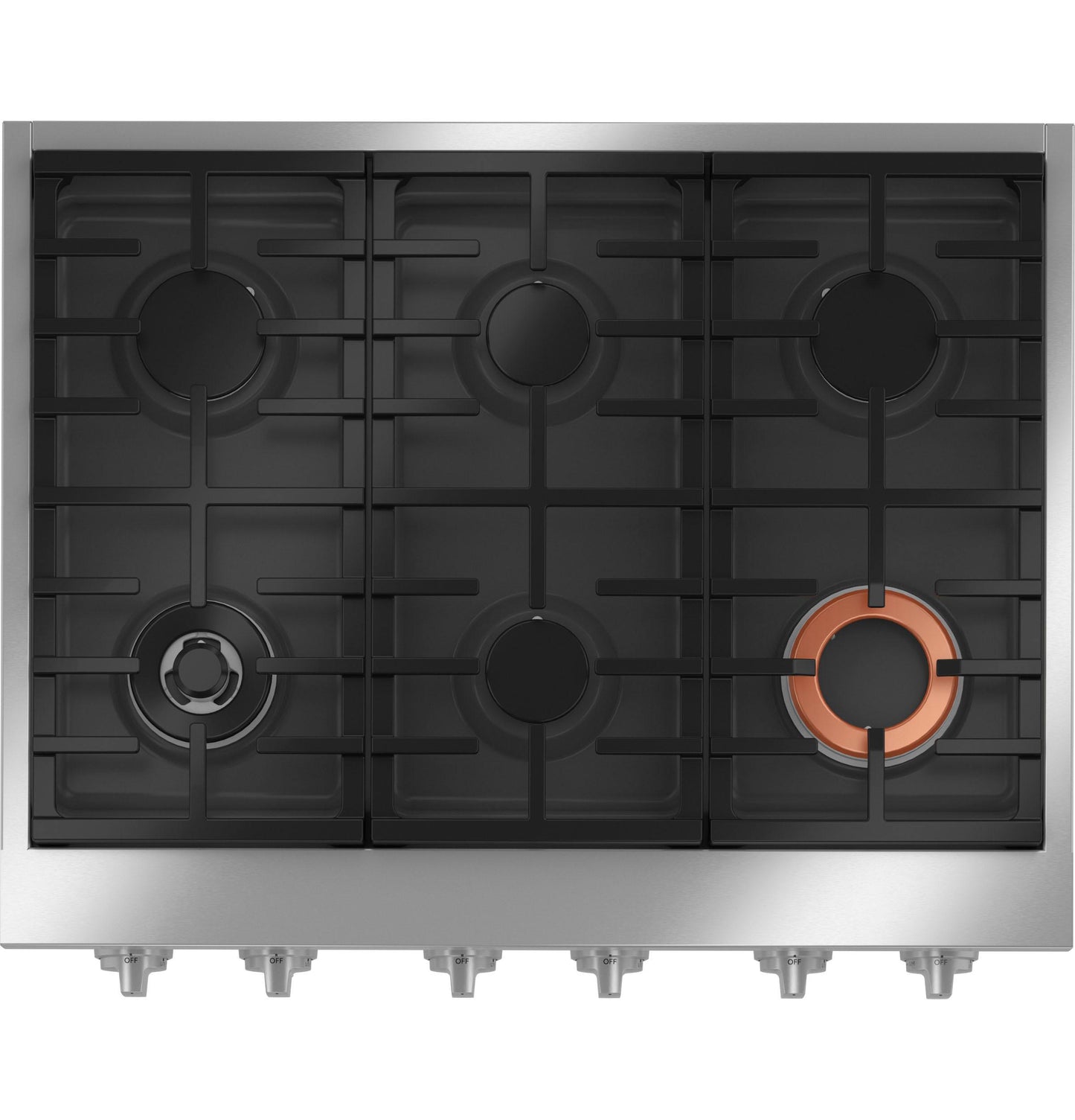 CAFE CGU366P3TD1 Cafe 36"" Commercial-style Gas Rangetop With 6 Burners (NATURA...