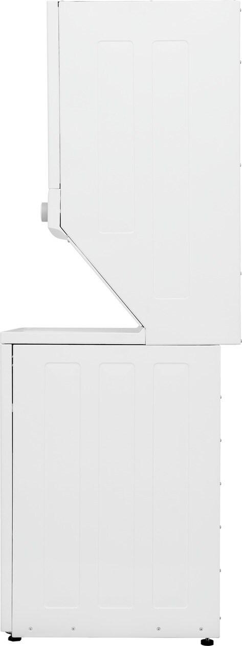 FRIGIDAIRE FLCE7523AW Frigidaire Electric Long Vent Stacked Laundry Center - 3.9 Cu. Ft W...
