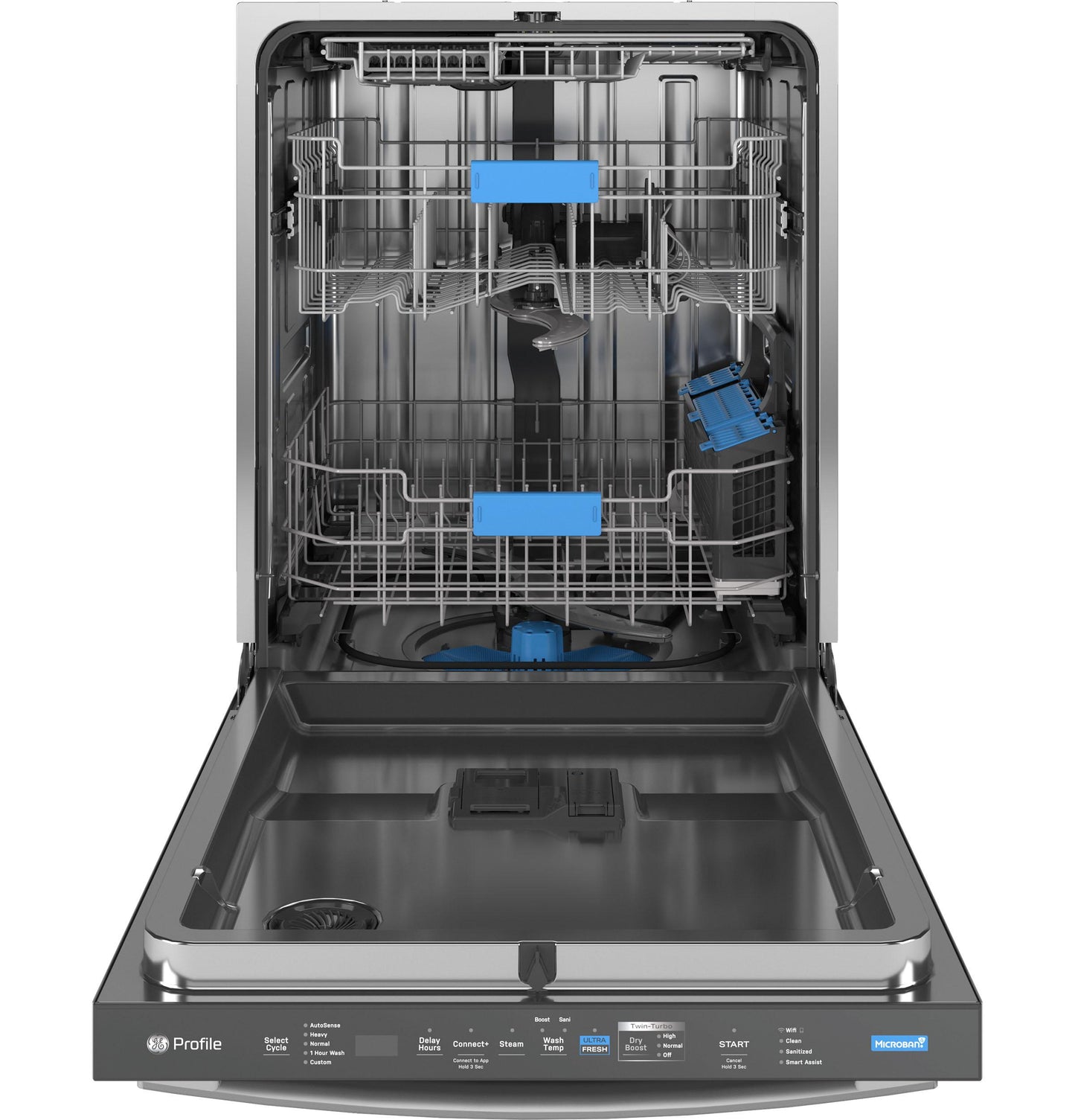 GE APPLIANCES PDT795SYVFS GE Profile Energy Star Smart Ultrafresh System Dishwasher With ...