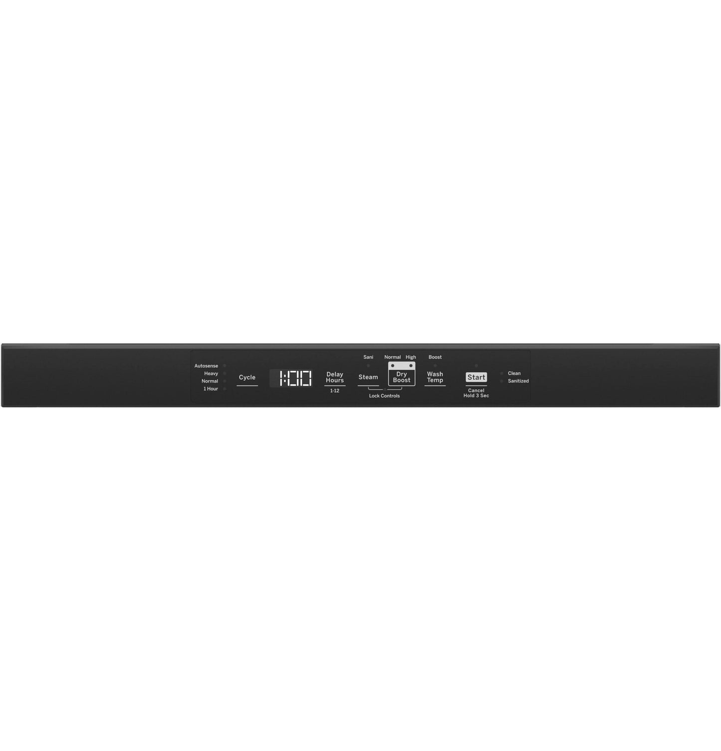 GE APPLIANCES GDT550PGRWW Ge Top Control With Plastic Interior Dishwasher With Sanitize CY...