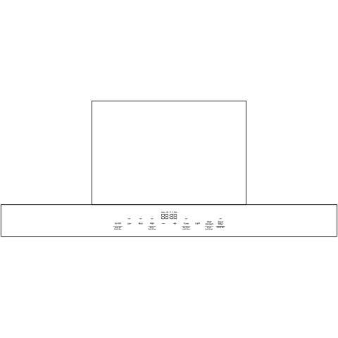 GE APPLIANCES UVW9301SLSS 30"" Wifi Enabled Designer Wall Mount Hood W/ Perimeter Venting
