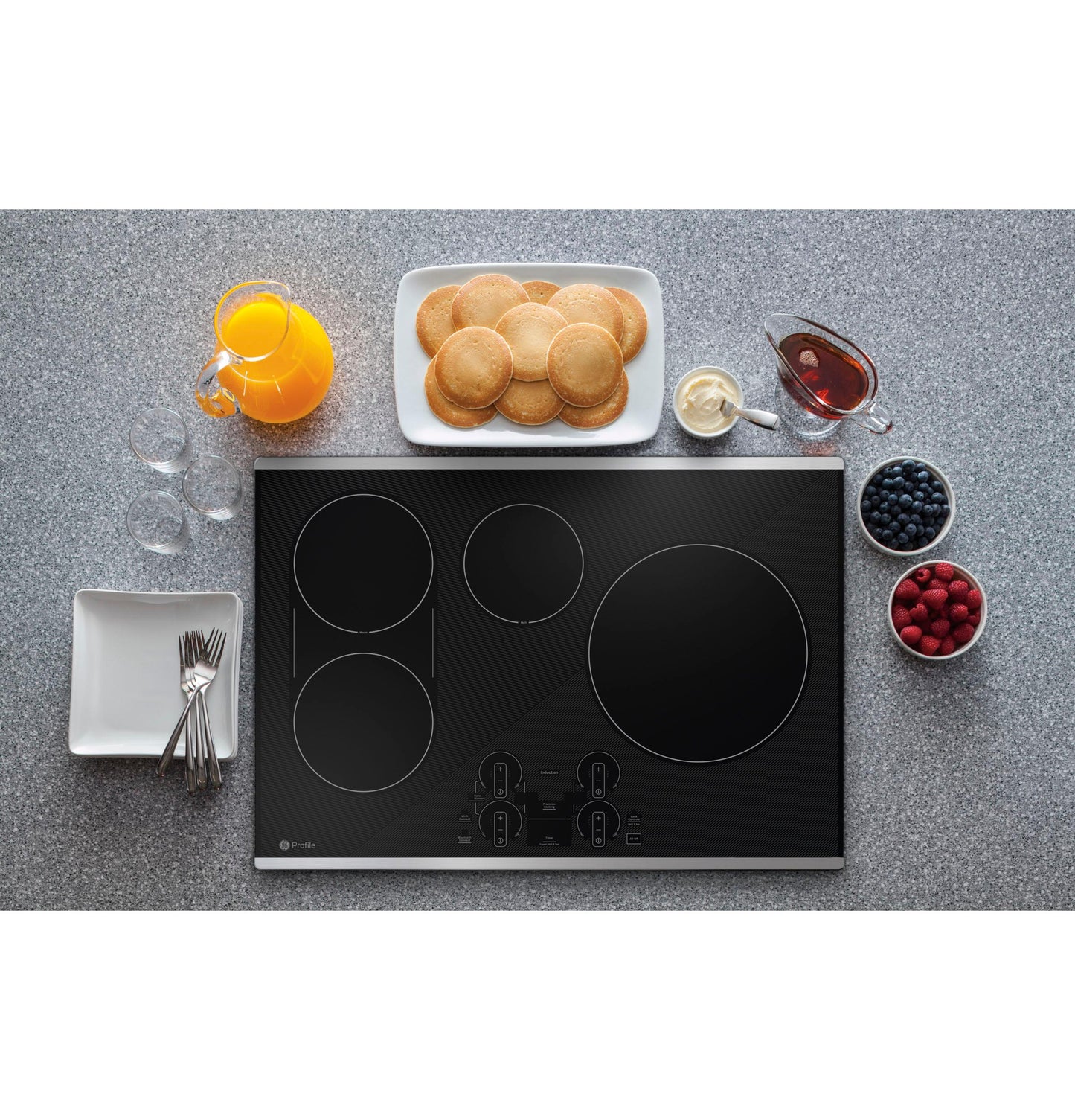 GE APPLIANCES PHP9030STSS GE Profile 30"" Built-in Touch Control Induction Cooktop