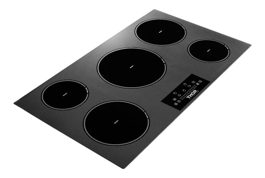 THOR KITCHEN TIH36 Thor Kitchen 36 Inch Built-in Induction Cooktop With 5 Elements