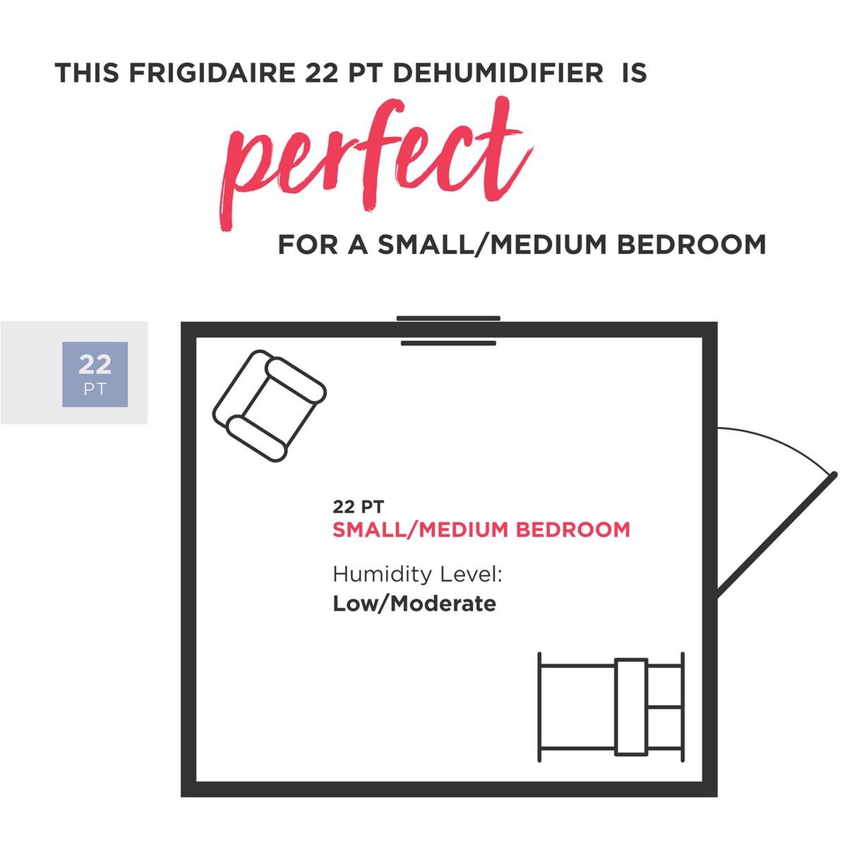 FRIGIDAIRE FFAD2234W1 Frigidaire 22 Pint 3-in-1 Dehumidifier (energy Star Most Efficient)