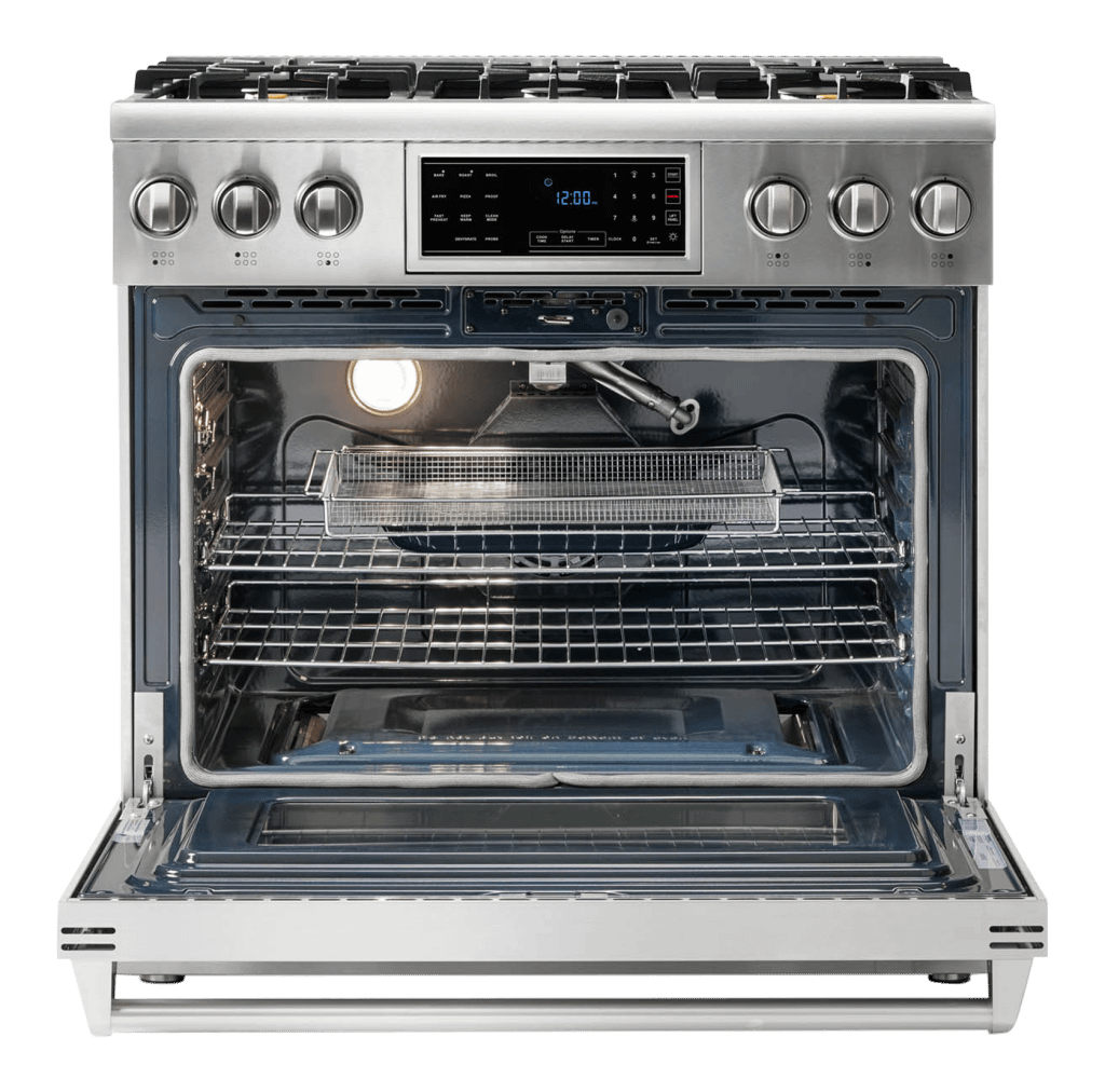THOR KITCHEN TRG3601 Thor Kitchen 36 Inch Tilt Panel Gas Range