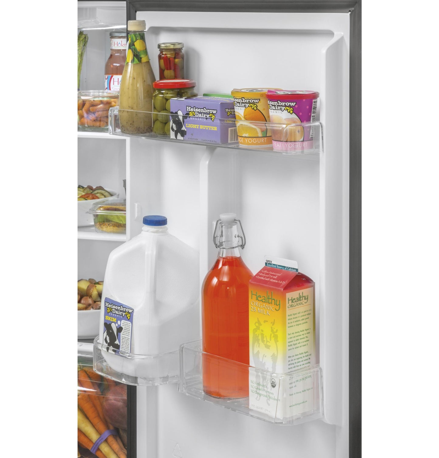 HAIER HA10TG21SW Haier 9.8 Cu. Ft. Top Mount Refrigerator - White