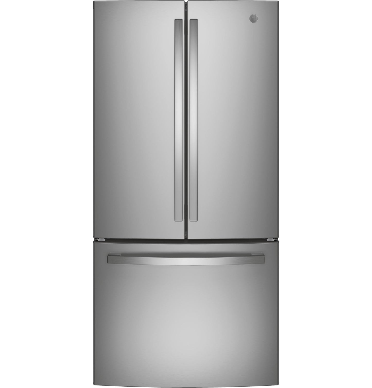 GE APPLIANCES GWE19JYLFS Ge Energy Star 18.6 Cu. Ft. Counter-depth French-door REFRIGE...