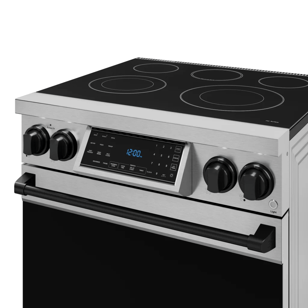 THOR KITCHEN RSE30BLK 30 Inch Professional Electric Range With Tilt Panel Touch Control I...