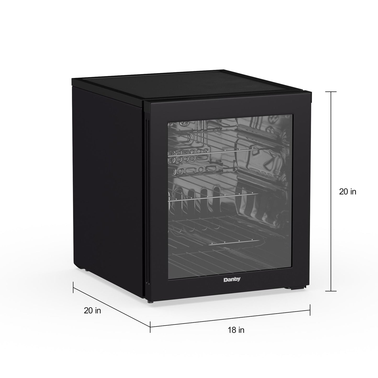 DANBY DWC018A1BDB Danby 1.8 Cu. Ft. Wine Cooler