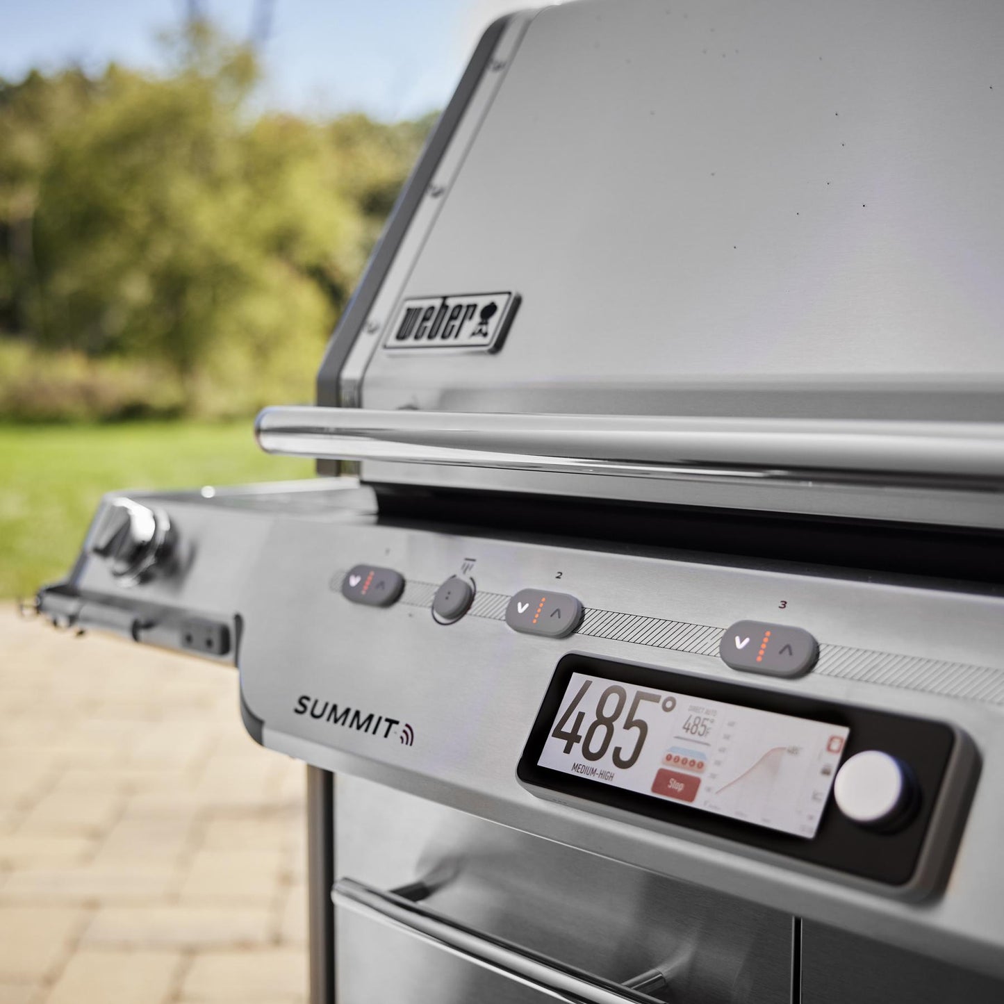 WEBER 1500053 Summit Smart Fs38x S Gas Grill (natural Gas) - Stainless Steel