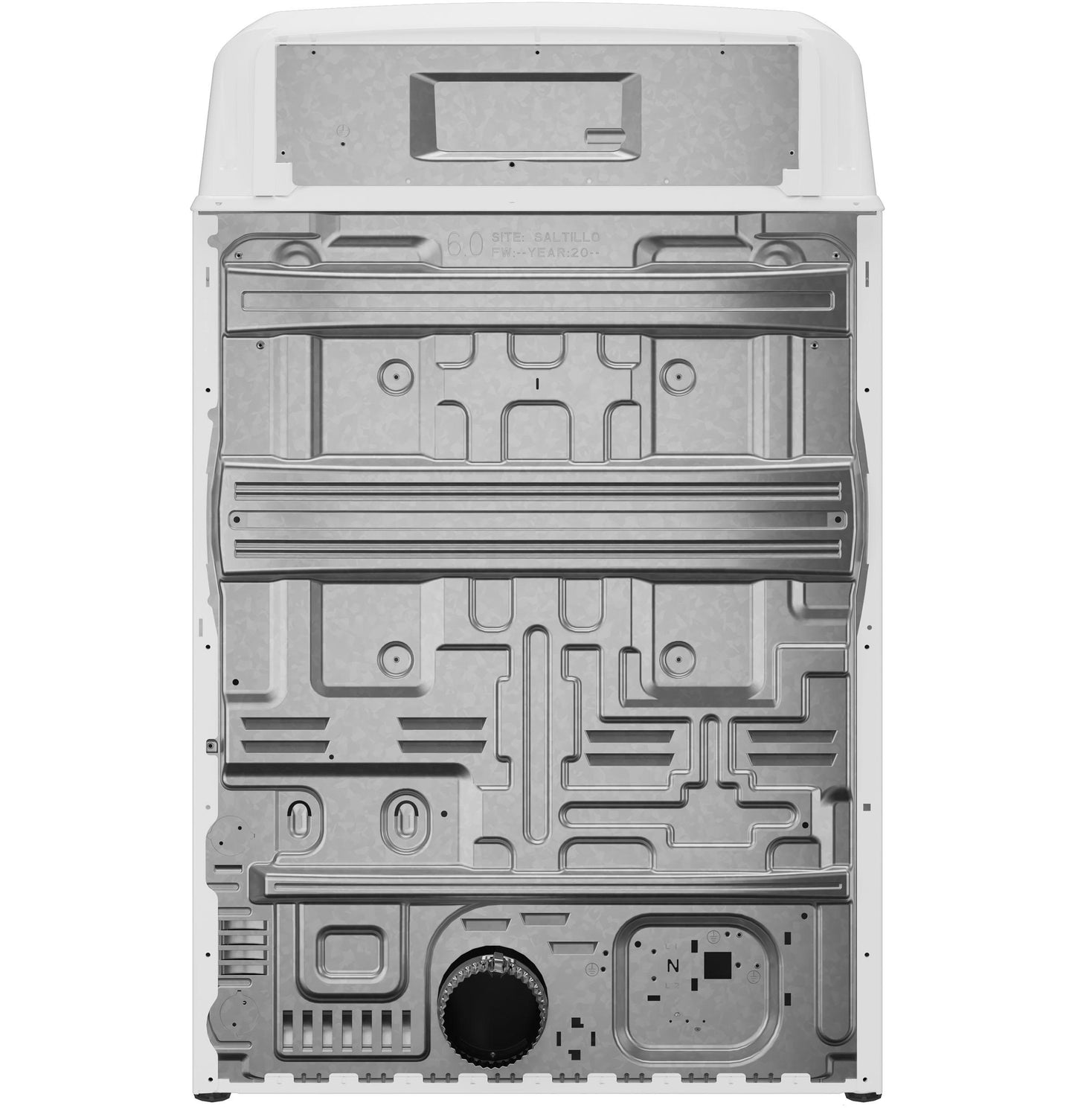 GE APPLIANCES GTX38GASWWS Ge 6.2 Cu. Ft. Capacity Gas dryer With Up To 120 Ft. VENT...